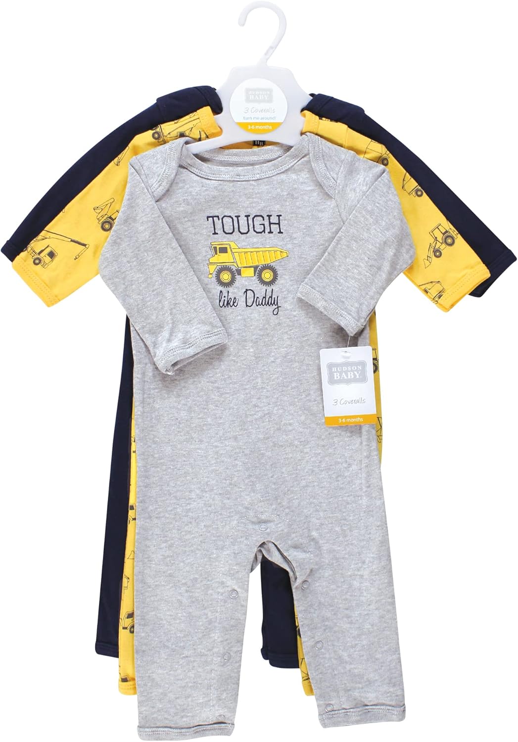 Hudson Baby Rumpies - Smooth Daily Wear for Girls