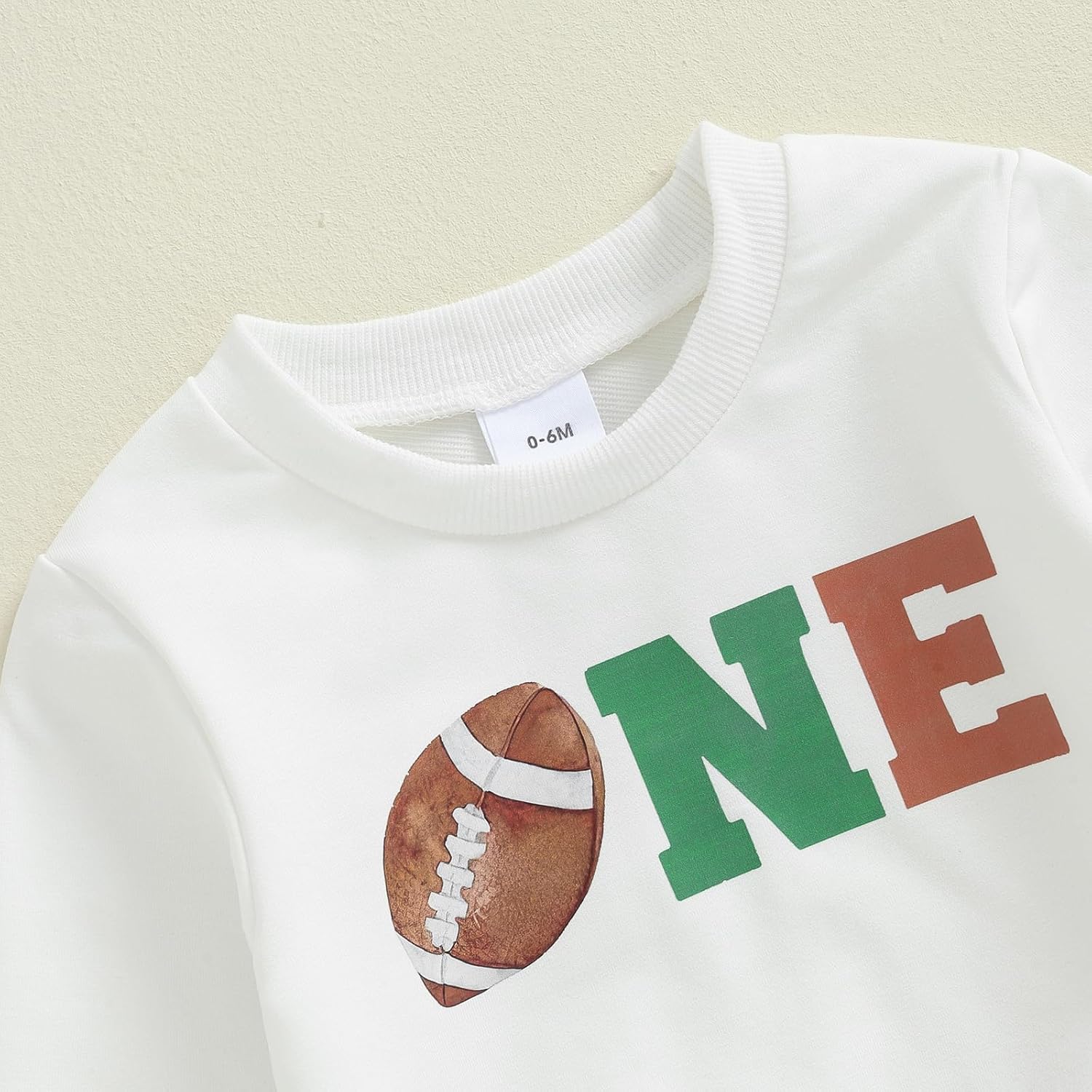 Football-Themed 1st Birthday Set for Boys Comfortable Stylish Toddler Clothing