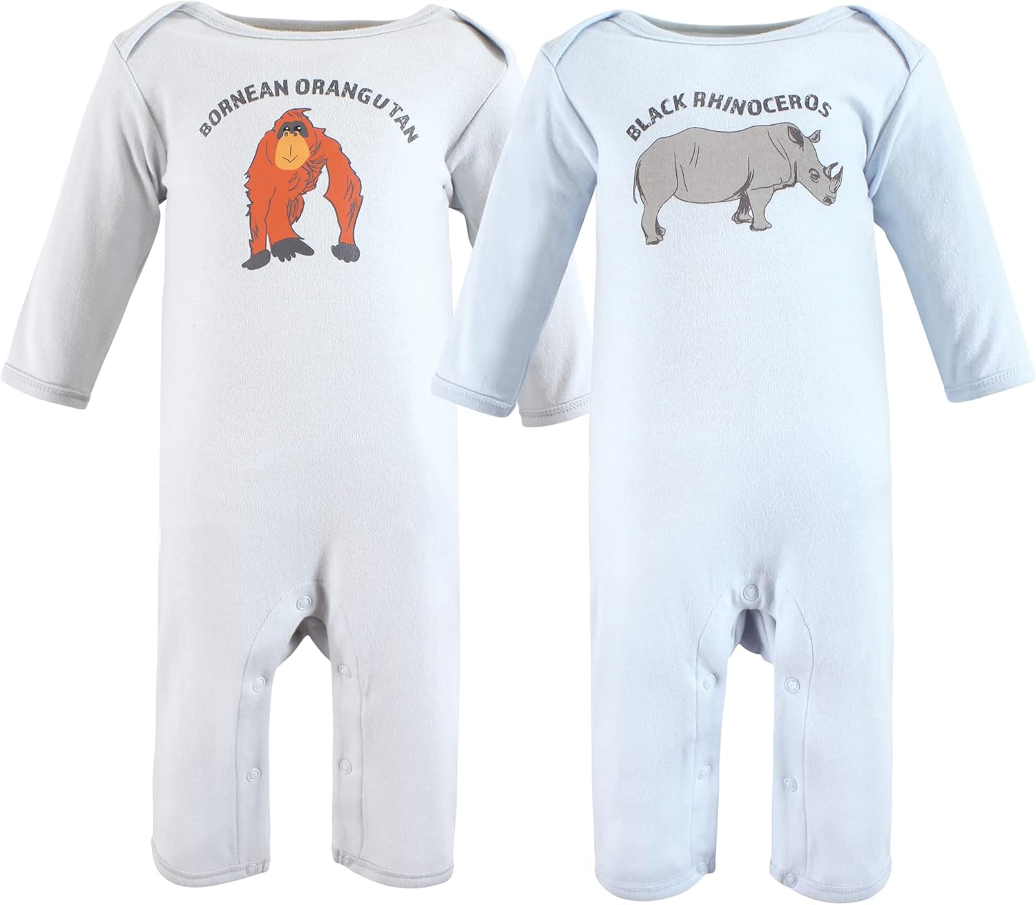 Hudson Baby Touched by Nature Organic Cotton Coveralls for Girls