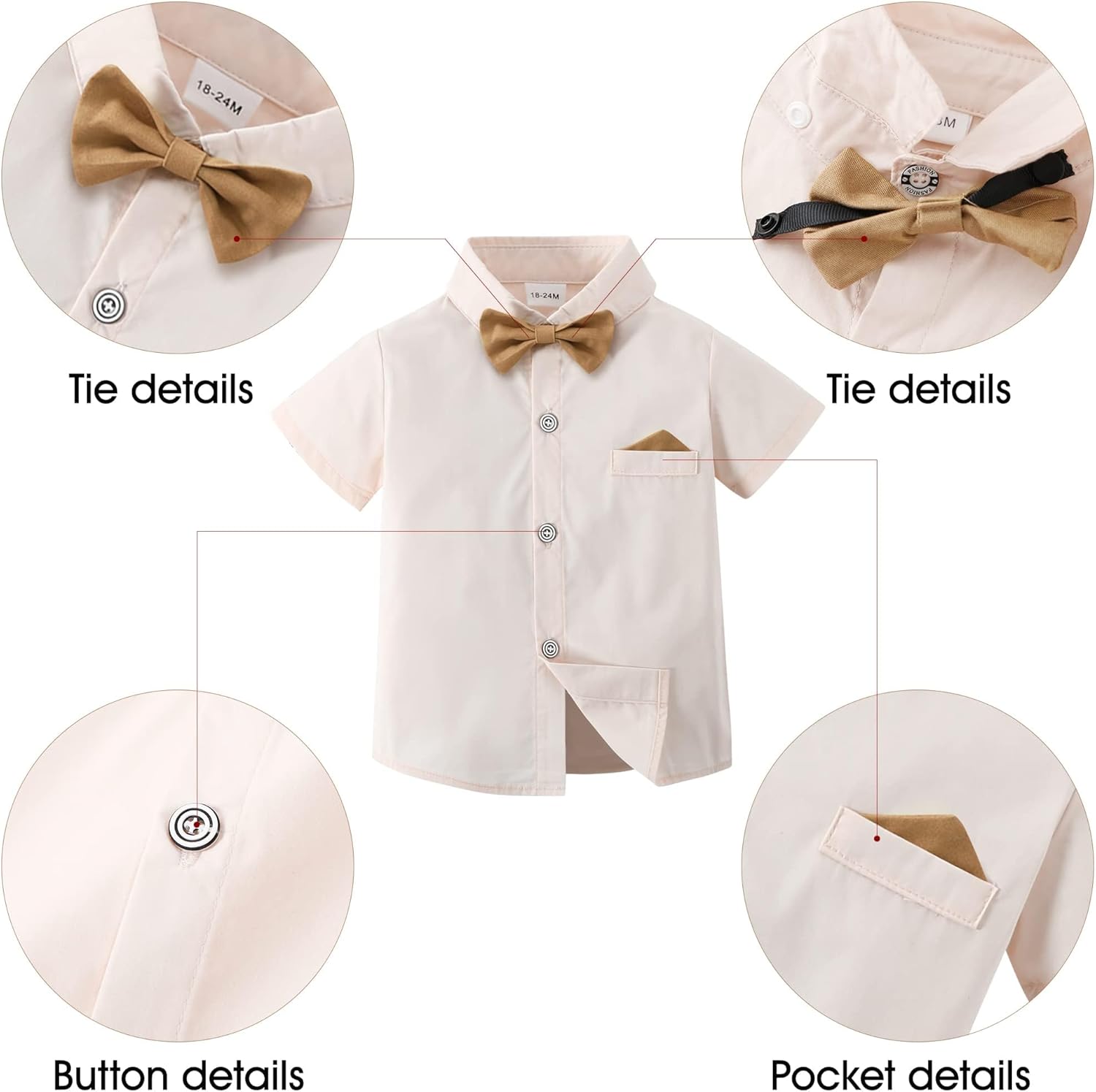 Gentleman Outfit Set for Toddlers
