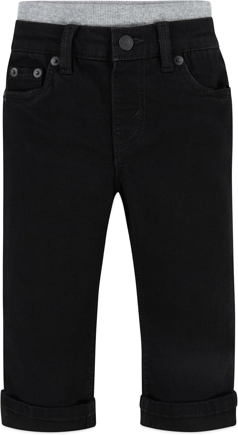 Perfect Pair of 5-Pocket Pull-On Jeans for Baby Toddler