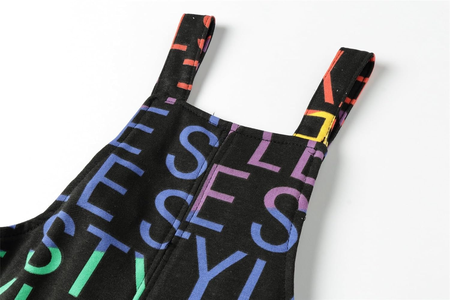 Mud Kingdom Kids Overalls with Adjustable Length and Cute Stars Print