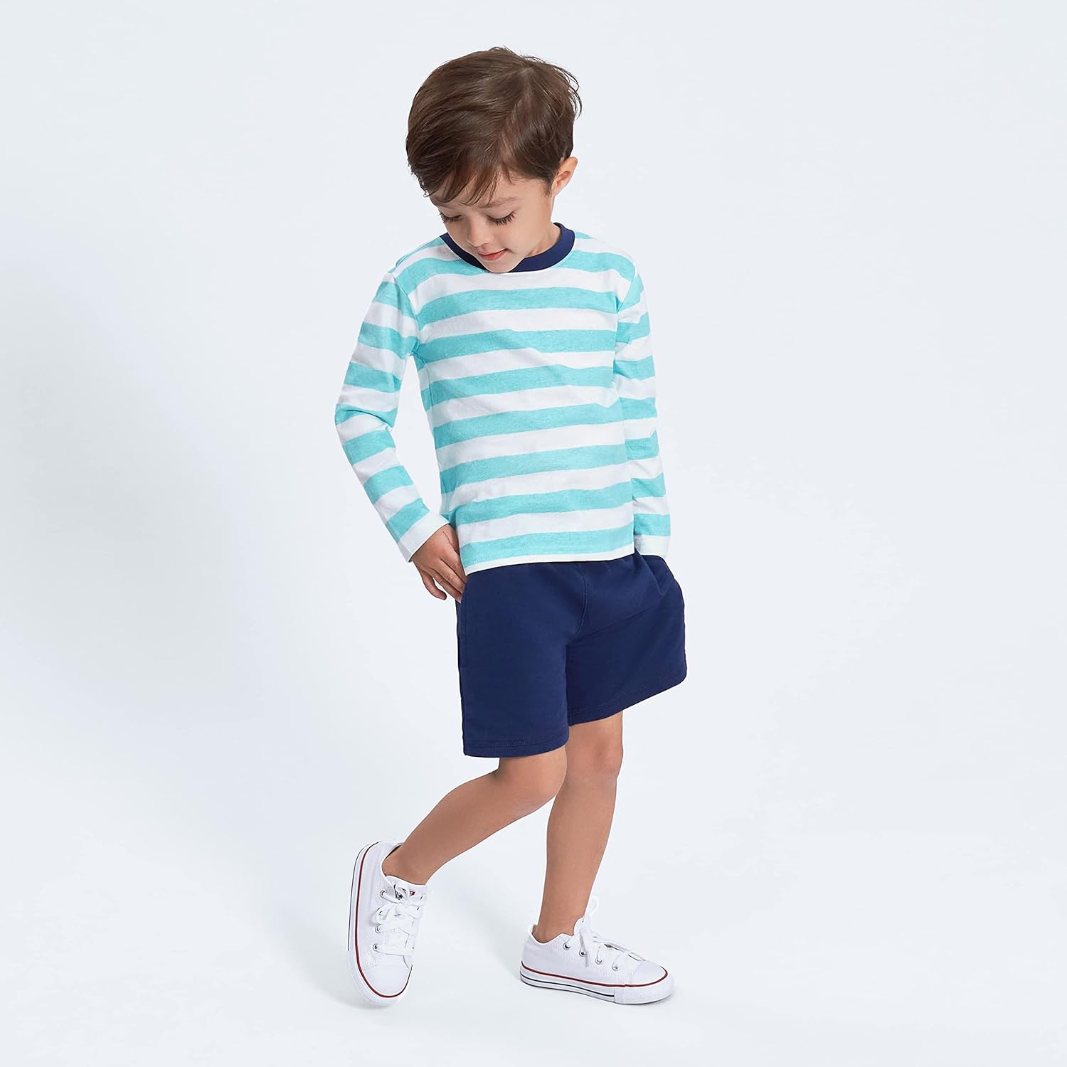 Durable 3-Pack Knit Shorts for Toddlers