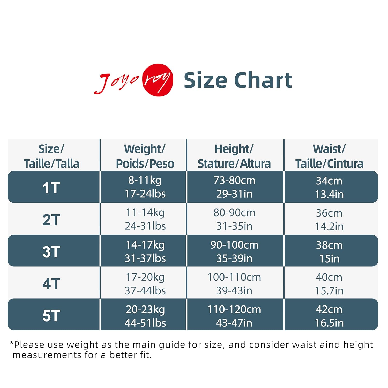 Joyo 5-Piece Training Underwear 2T-3T