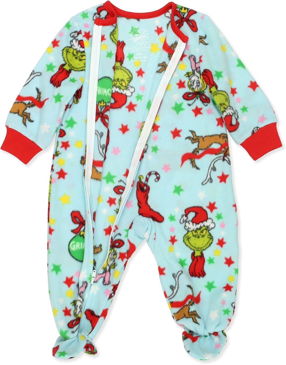 Dr Seuss Grinch Pajamas Adorable Baby Pajamas