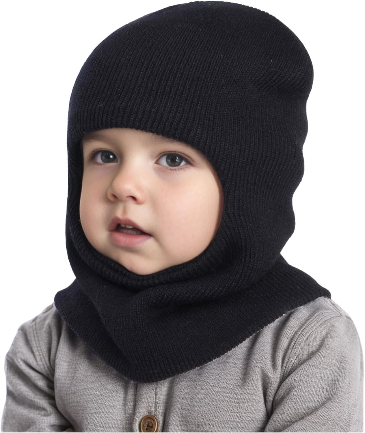Winter Knitted Hats Scarf Set for Kids