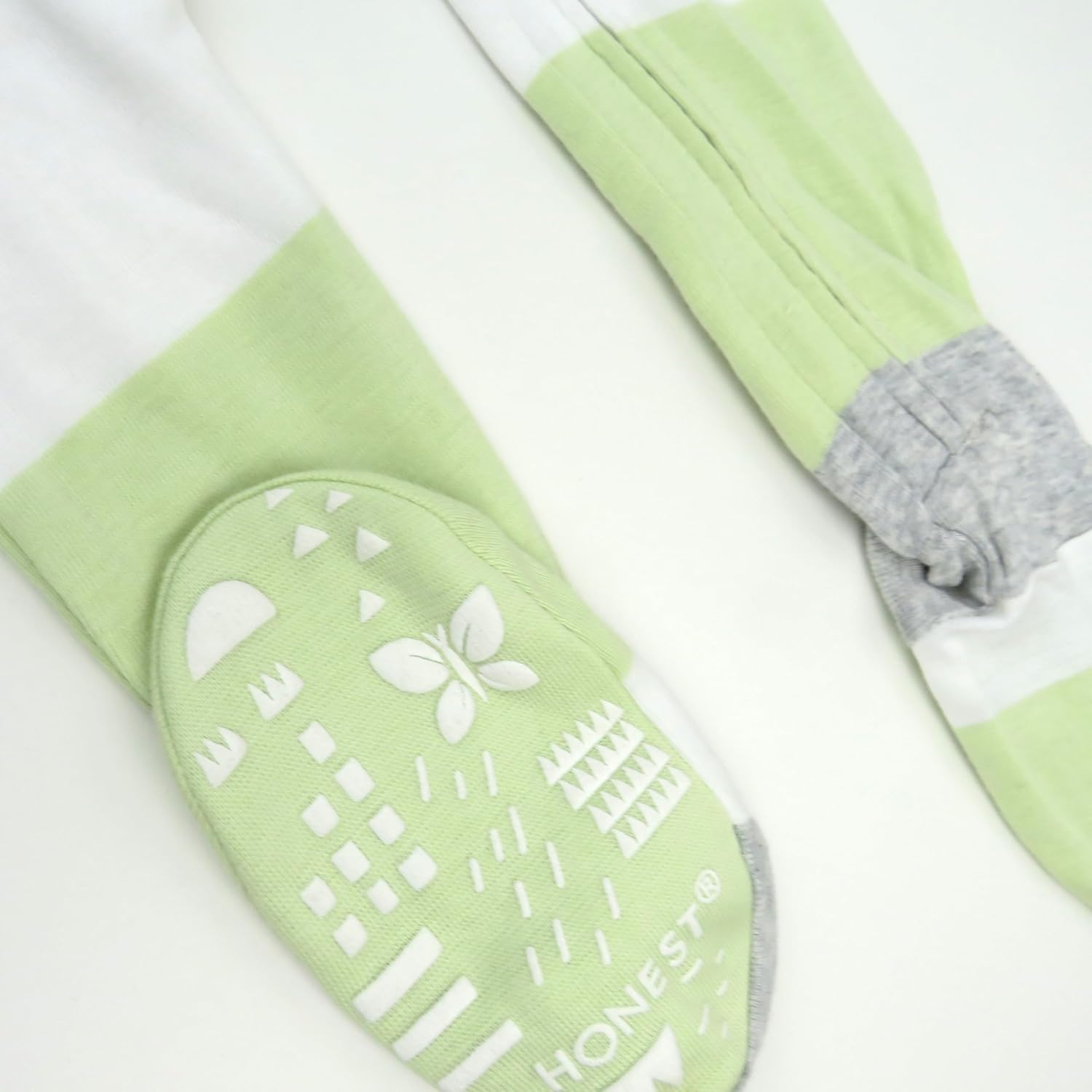 HonestBaby Organic Cotton Footed Pajamas for Baby Boys