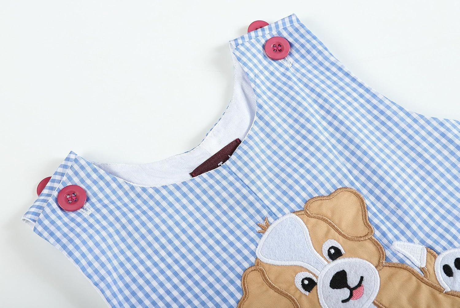 Lil Cactus Baby Boys Applique Shortall Overalls Romper - Adorable Soft