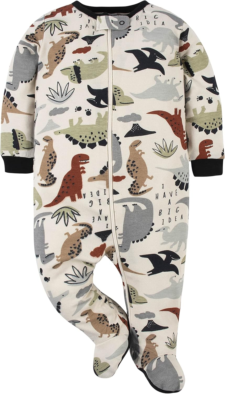 Gerber Baby Boys 4Pack Sleep N Play Footies Set