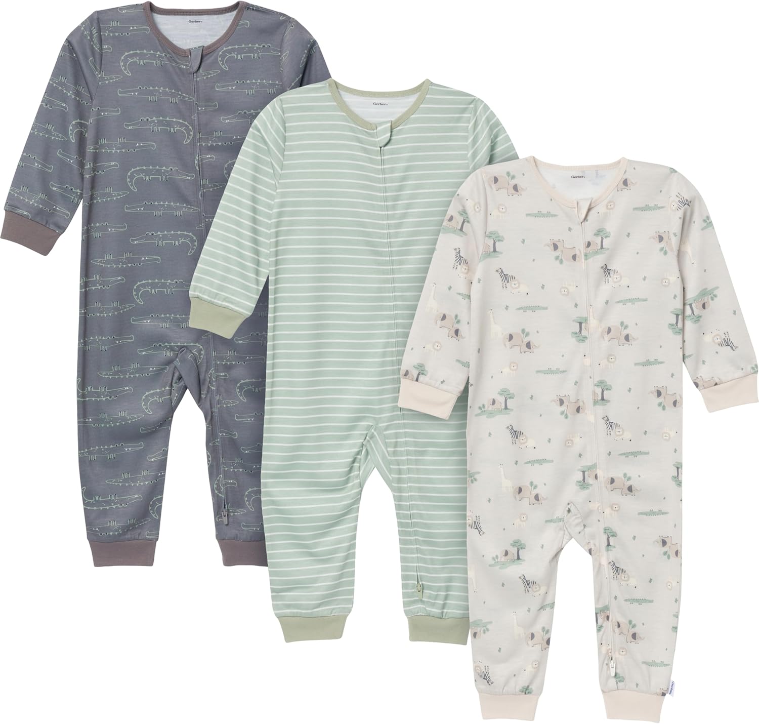 Growing Kids Soft Cozy Footless Pajamas