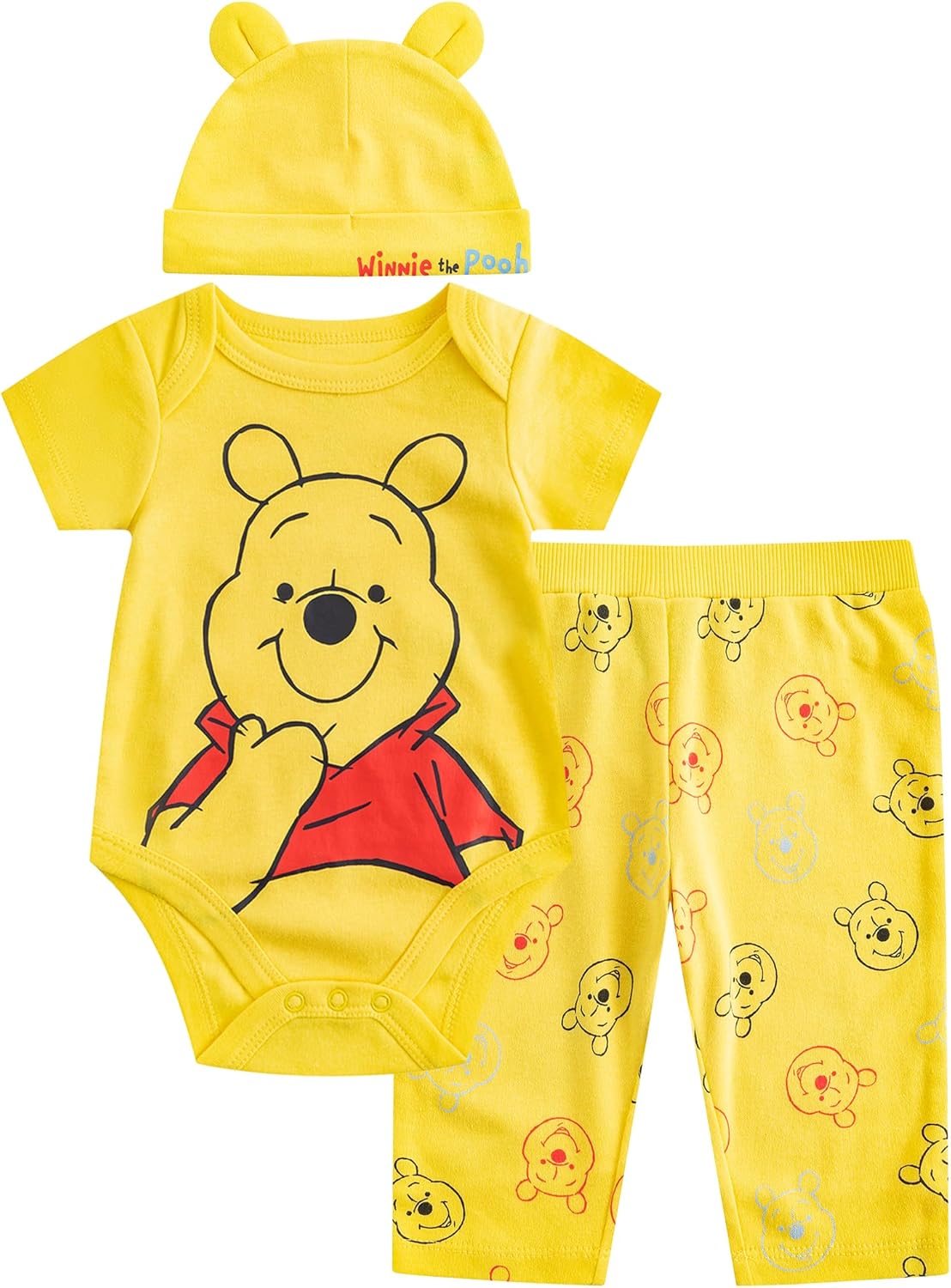 Disney Winnie the Pooh Baby Boy 3 Pack Set