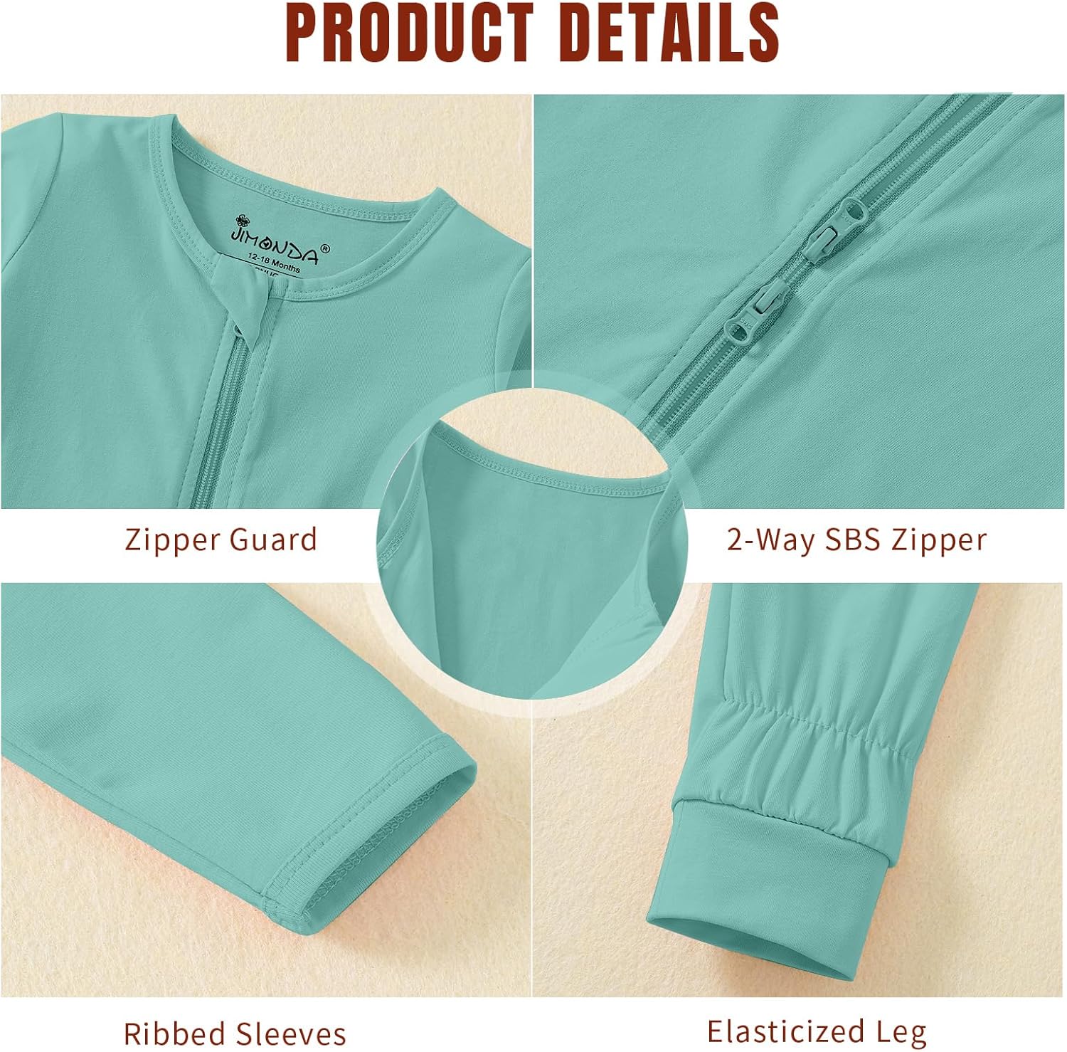 Jimonda Baby Sleepers Rompers
