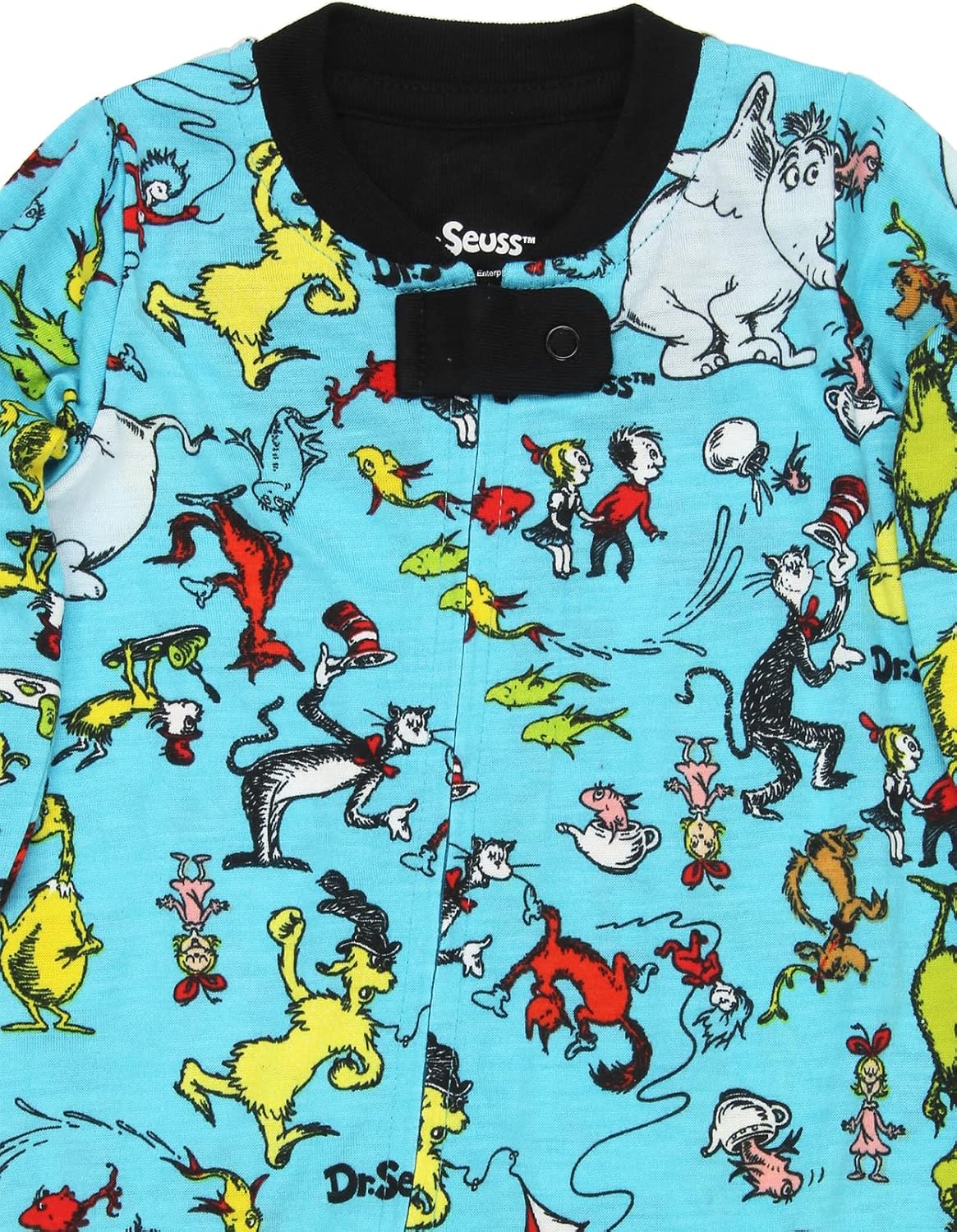 Big Fat Grinch Sleepover Pajamas with Seuss Friends