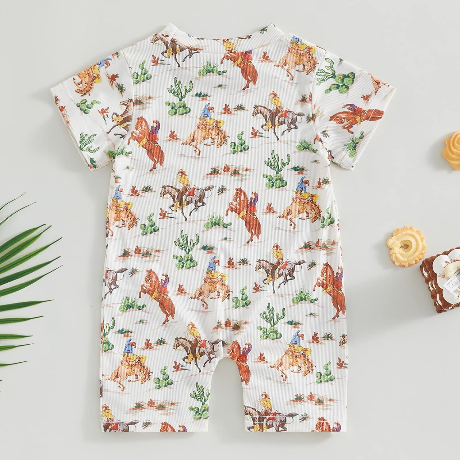 Premium Cow Print Romper for Babies