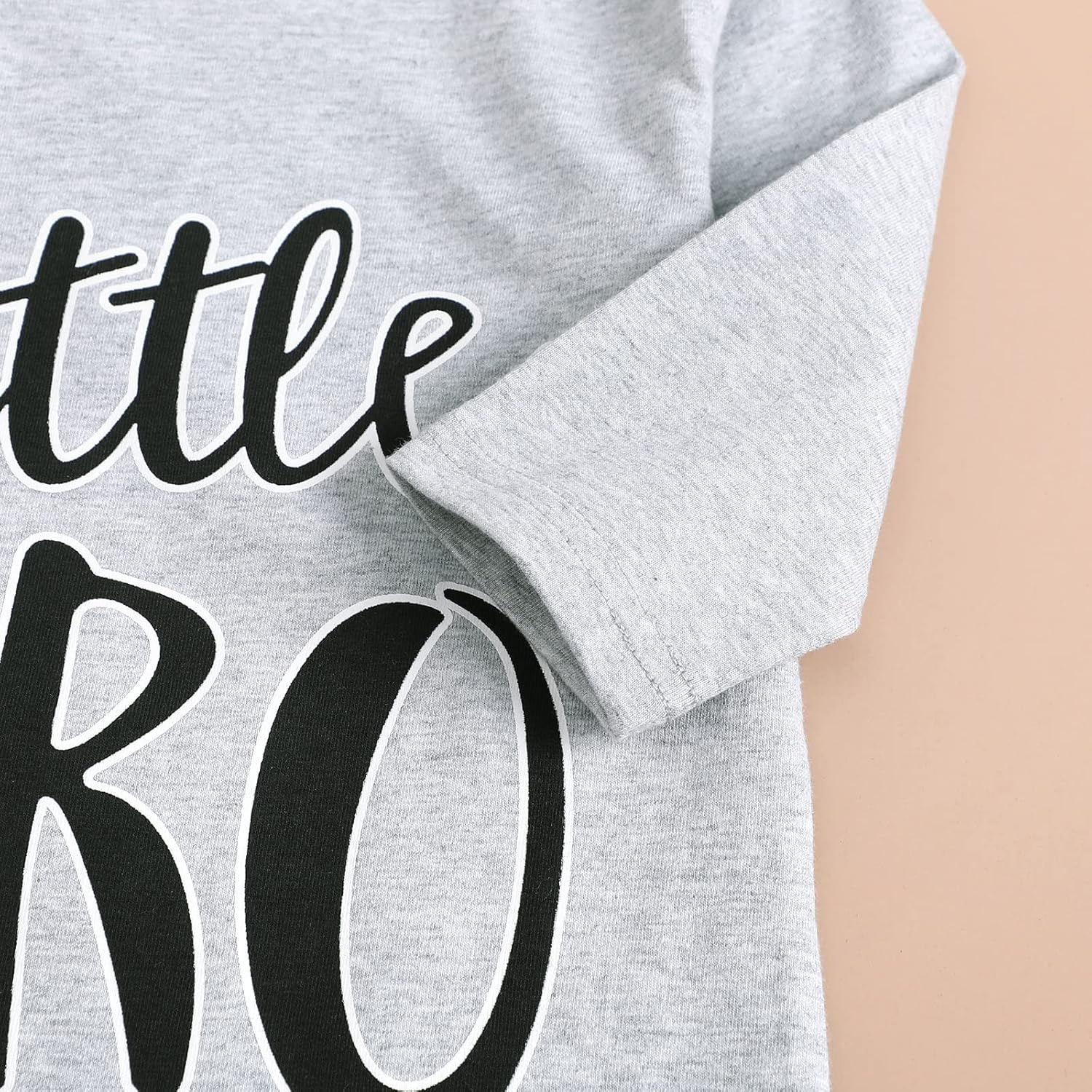 Perfect for Little Bro - Machine Washable Long Sleeve Nightgown Set