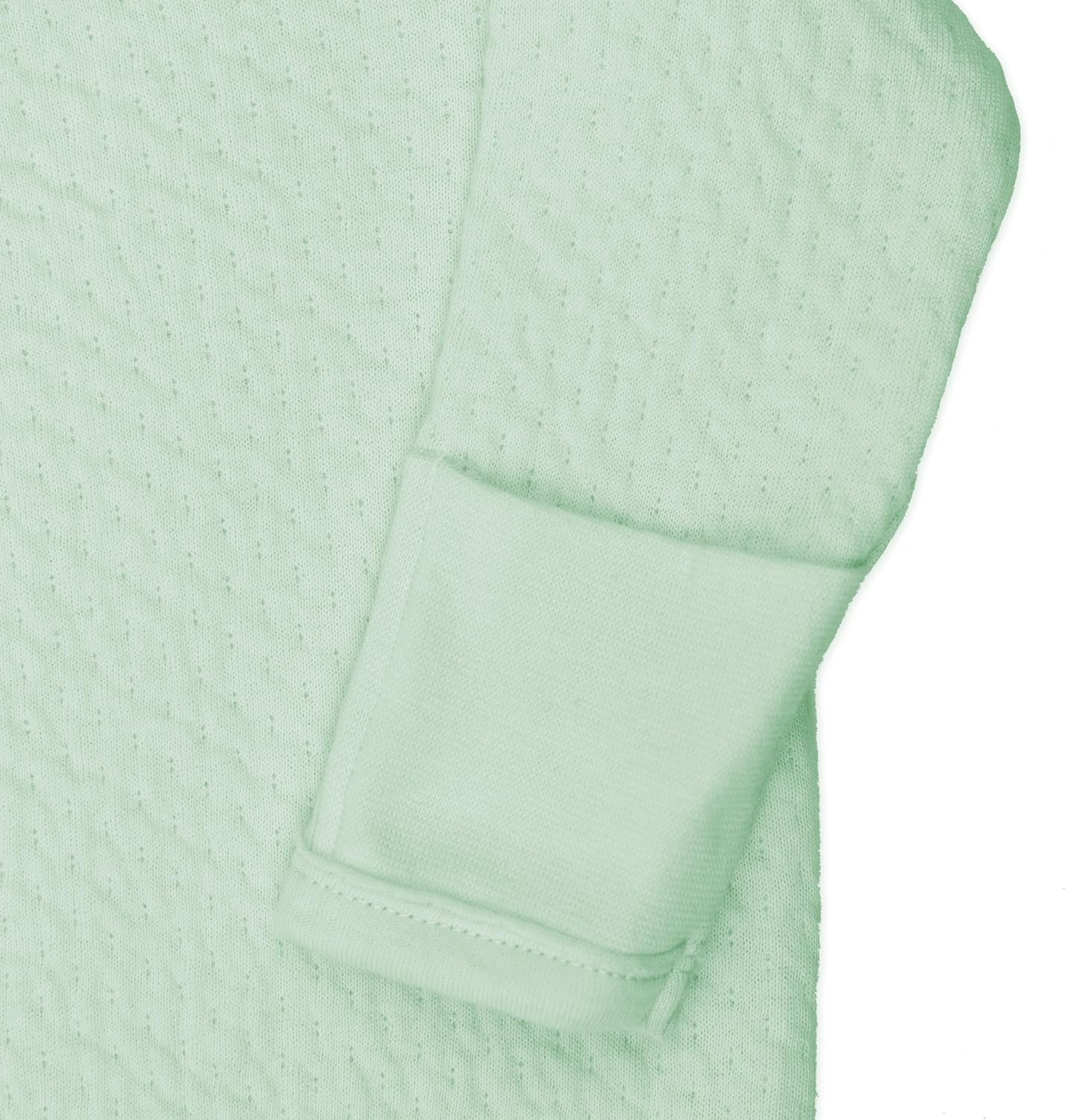 HonestBaby Organic Cotton Romper for Babies Sage 6-9 Months
