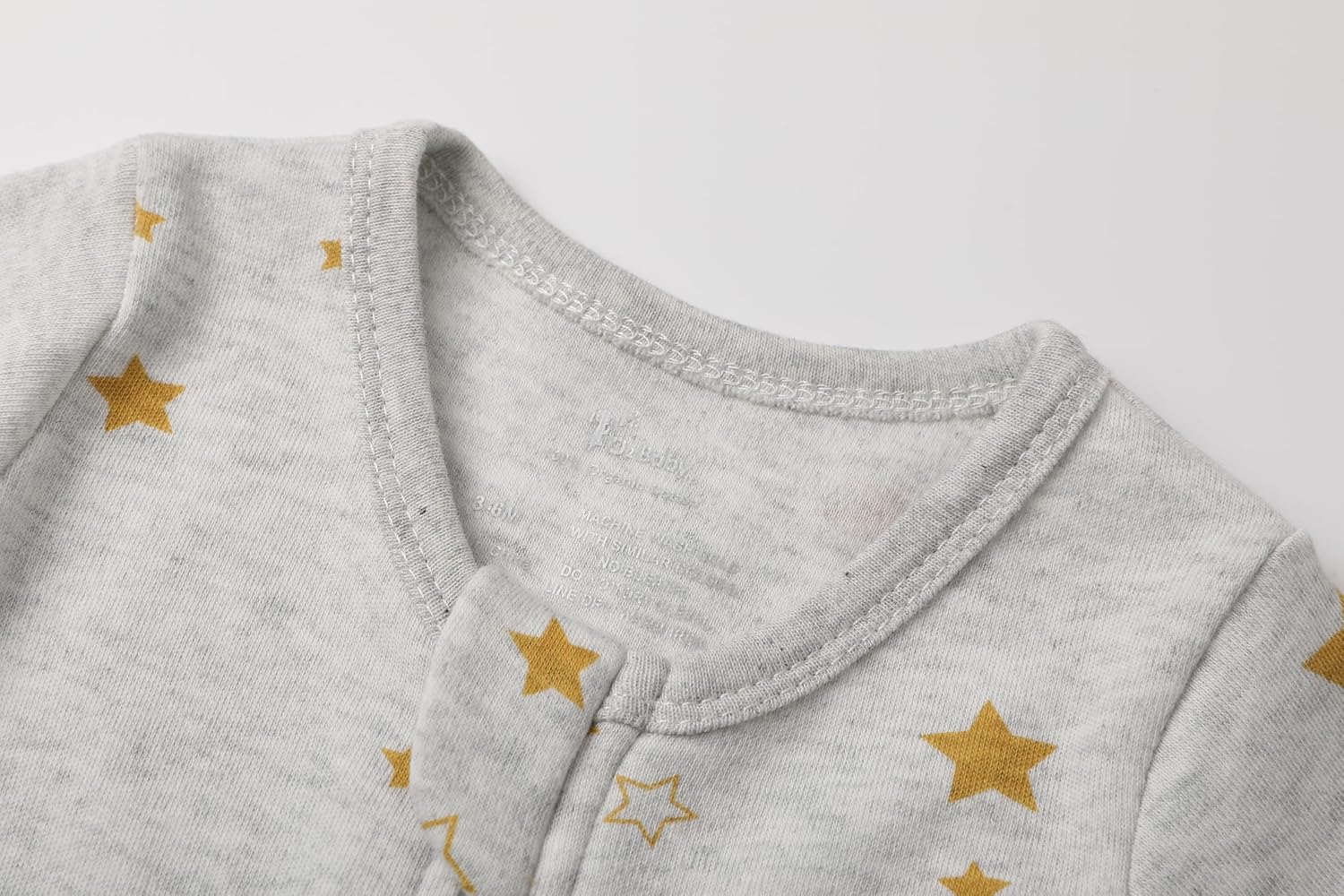 O2 Baby Organic Cotton Sleep Pajamas Safe Sleep n Play for Kids