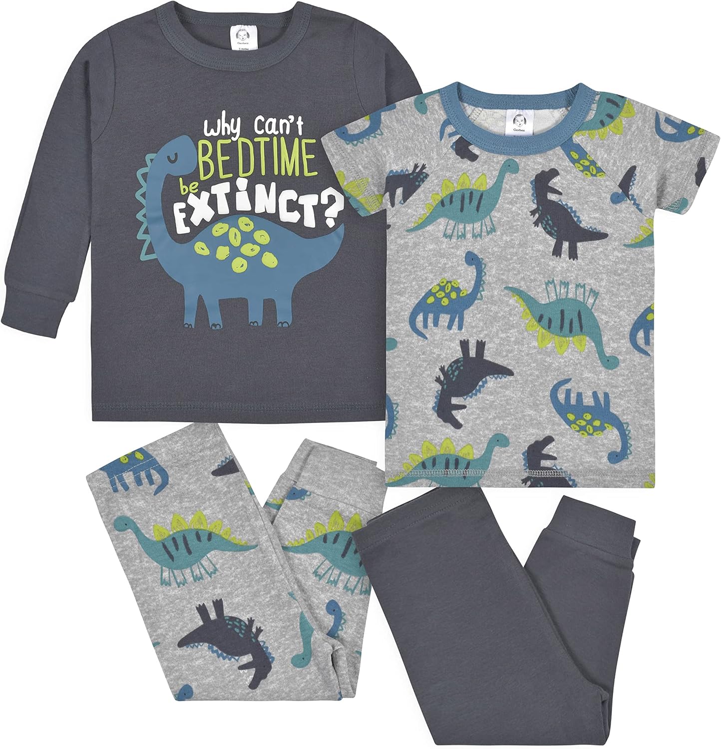Gerber Baby Boys Toddler Snug Fit Pajama Set Perfect for Little Ones