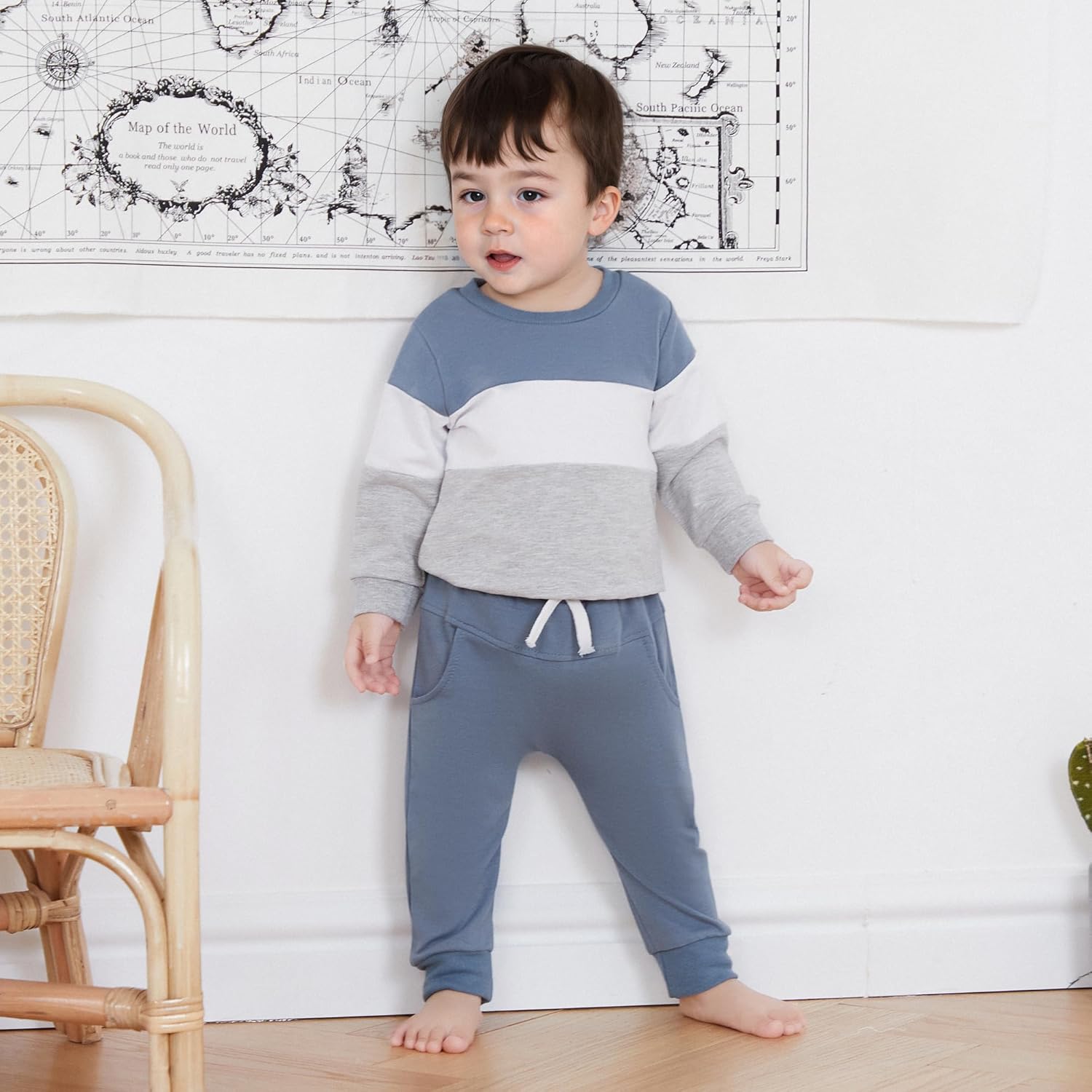 Newborn Baby Boys FallSpring Fit-Packed Set