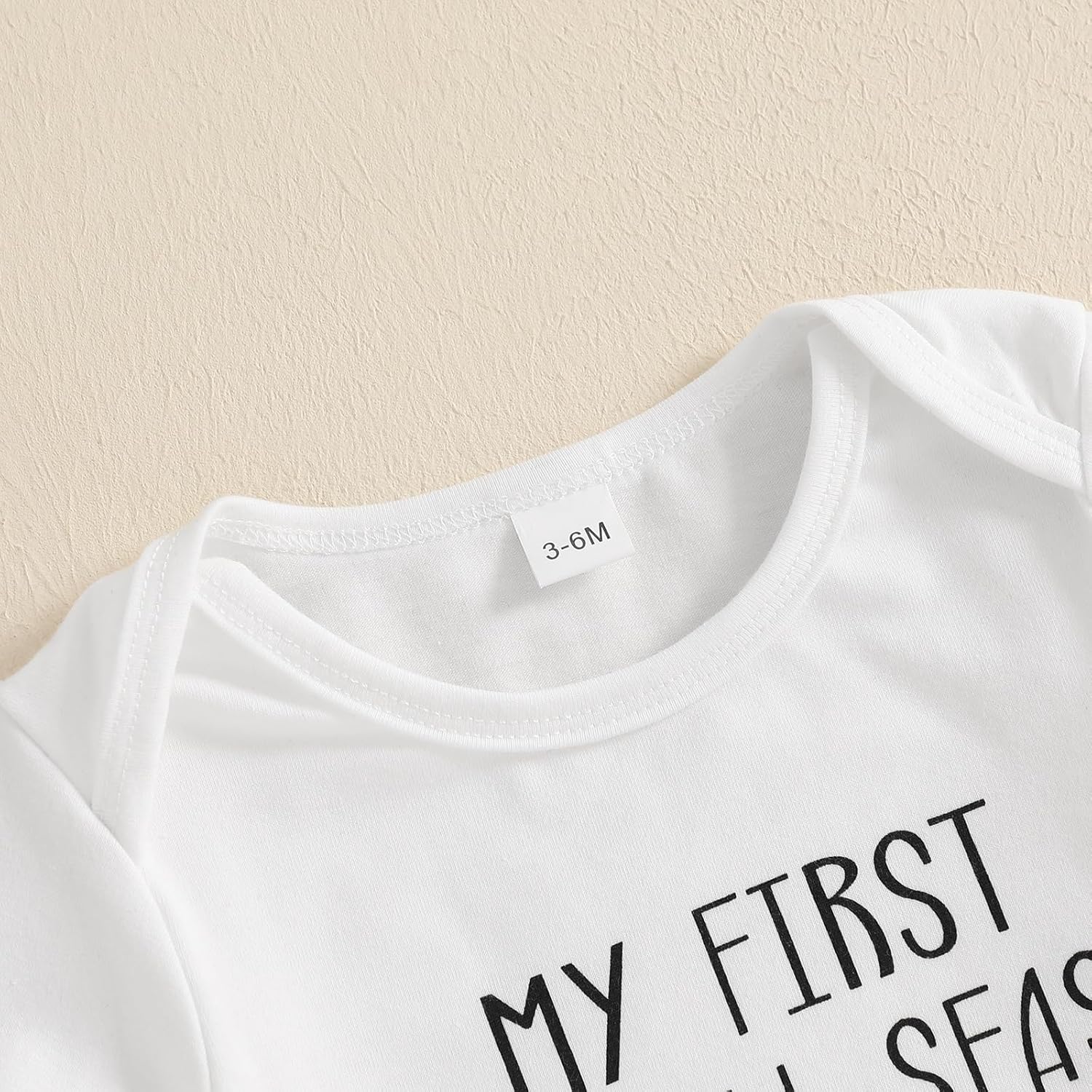 My First Baseball Season Baby Boy Outfit Soft Cotton Romper and Pants