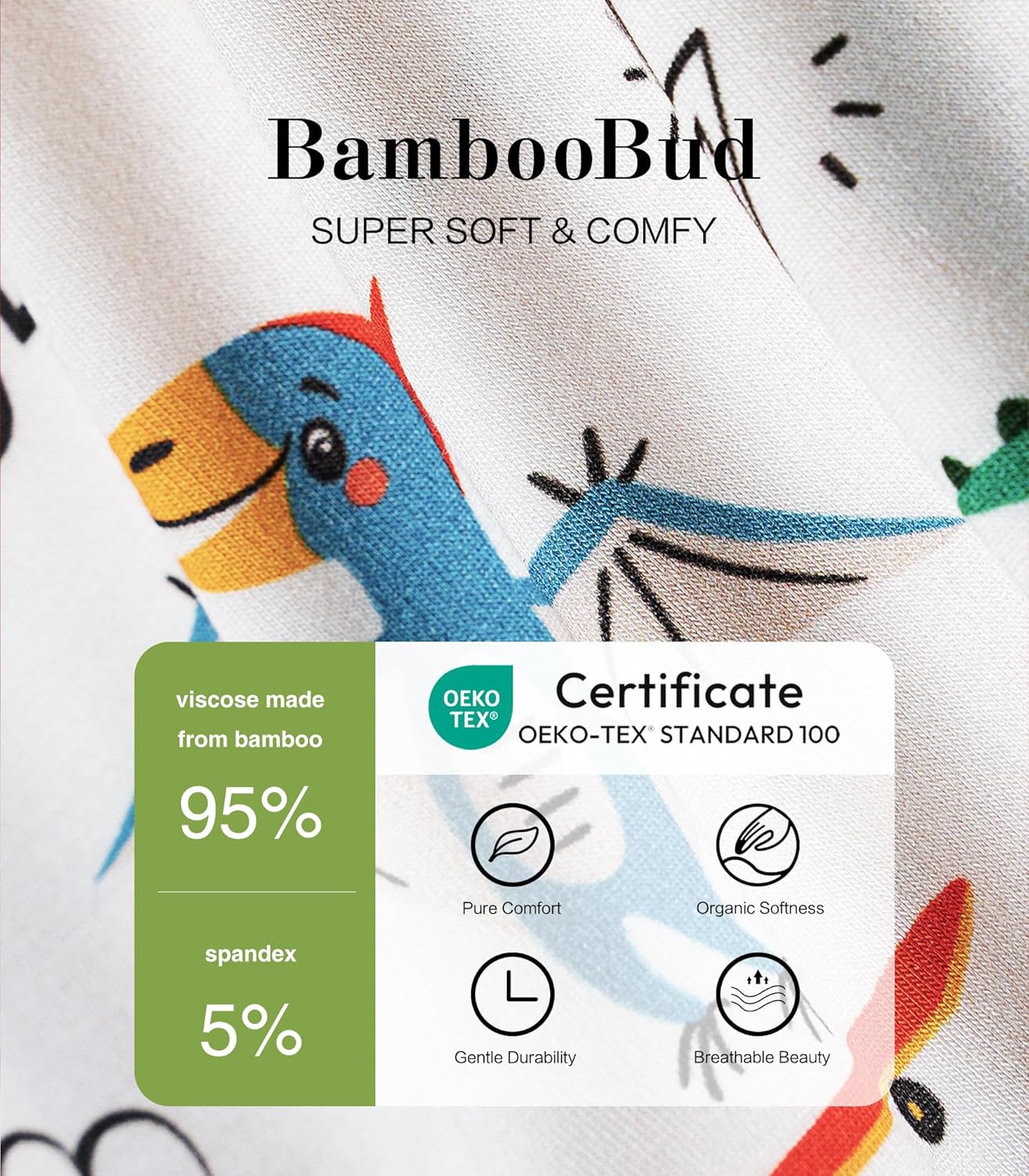 BambooBud Baby Romper Comfy Sleepwear for Newborn