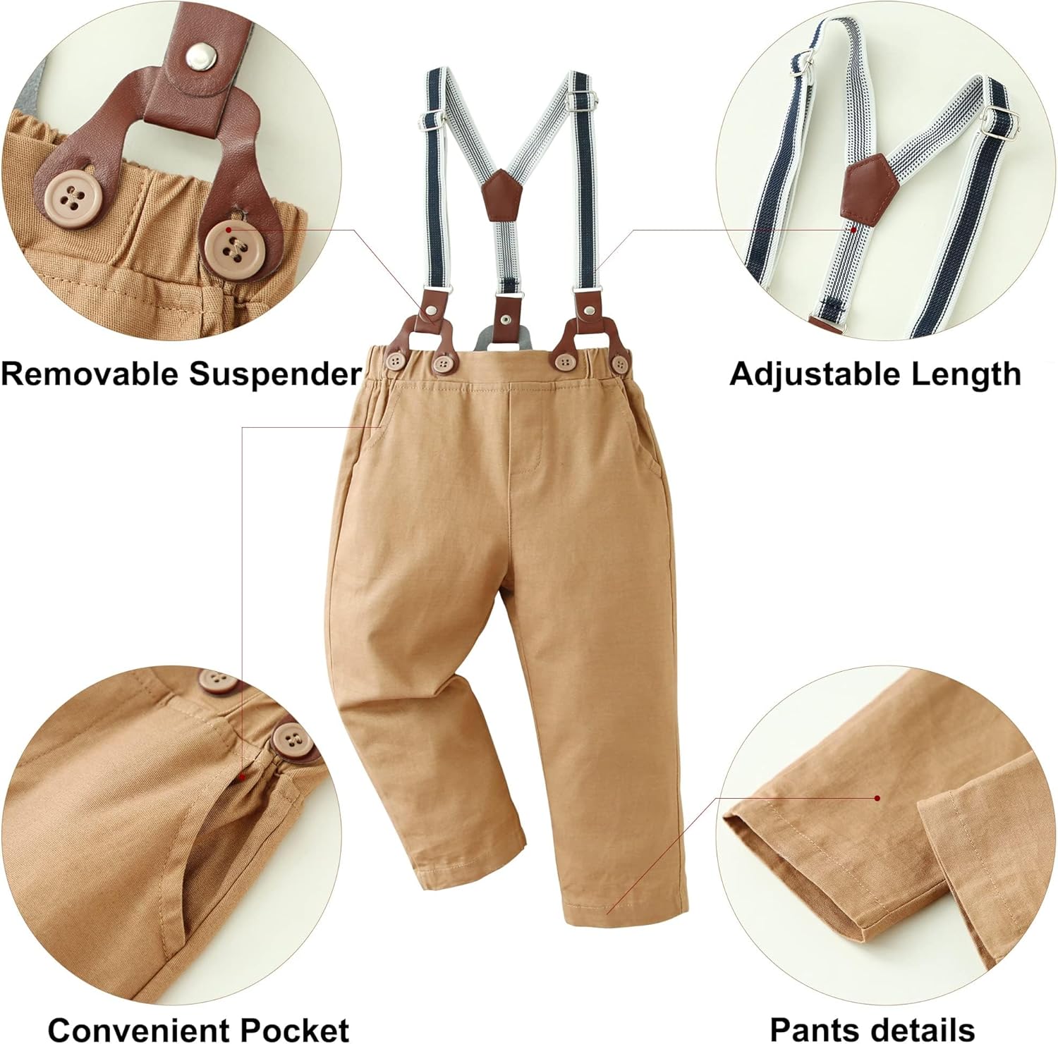 Gentleman Outfit Set for Toddlers