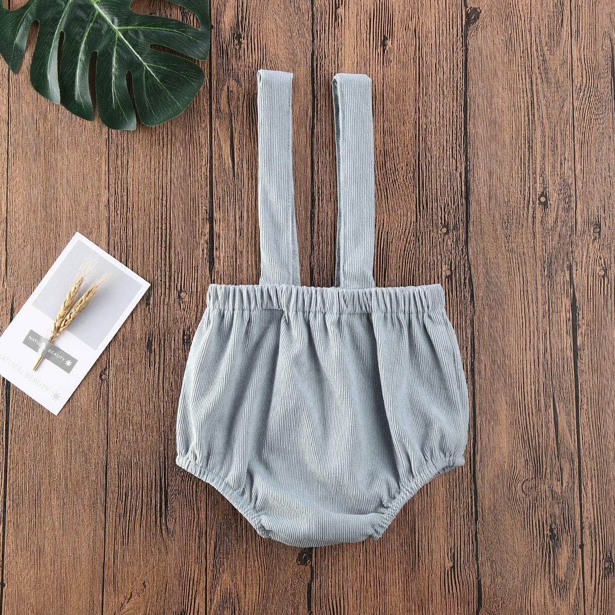 Mubineo infant unisex corduroy overalls