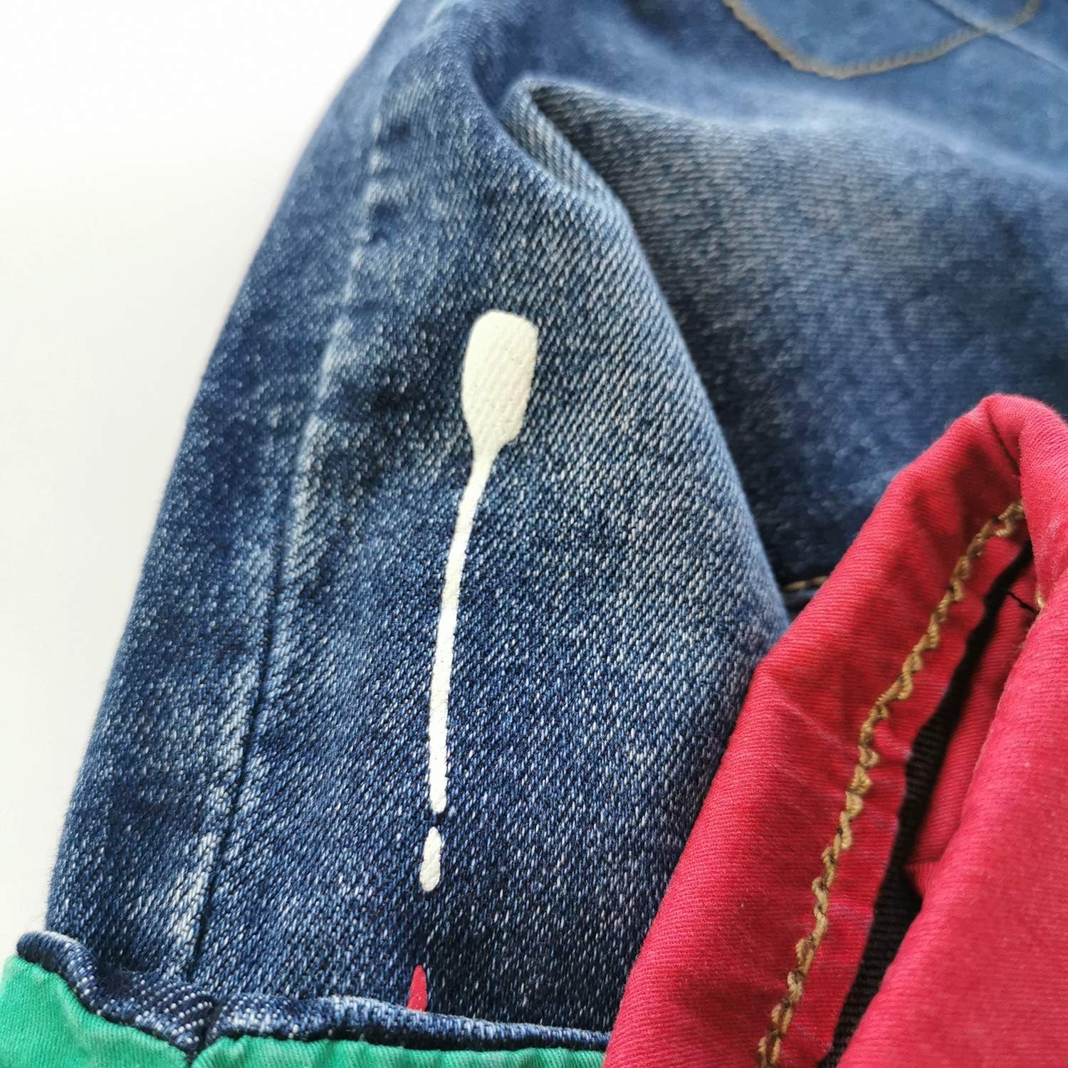 KIDSCOOL SPACE Elastic Ripped Pants for Toddlers