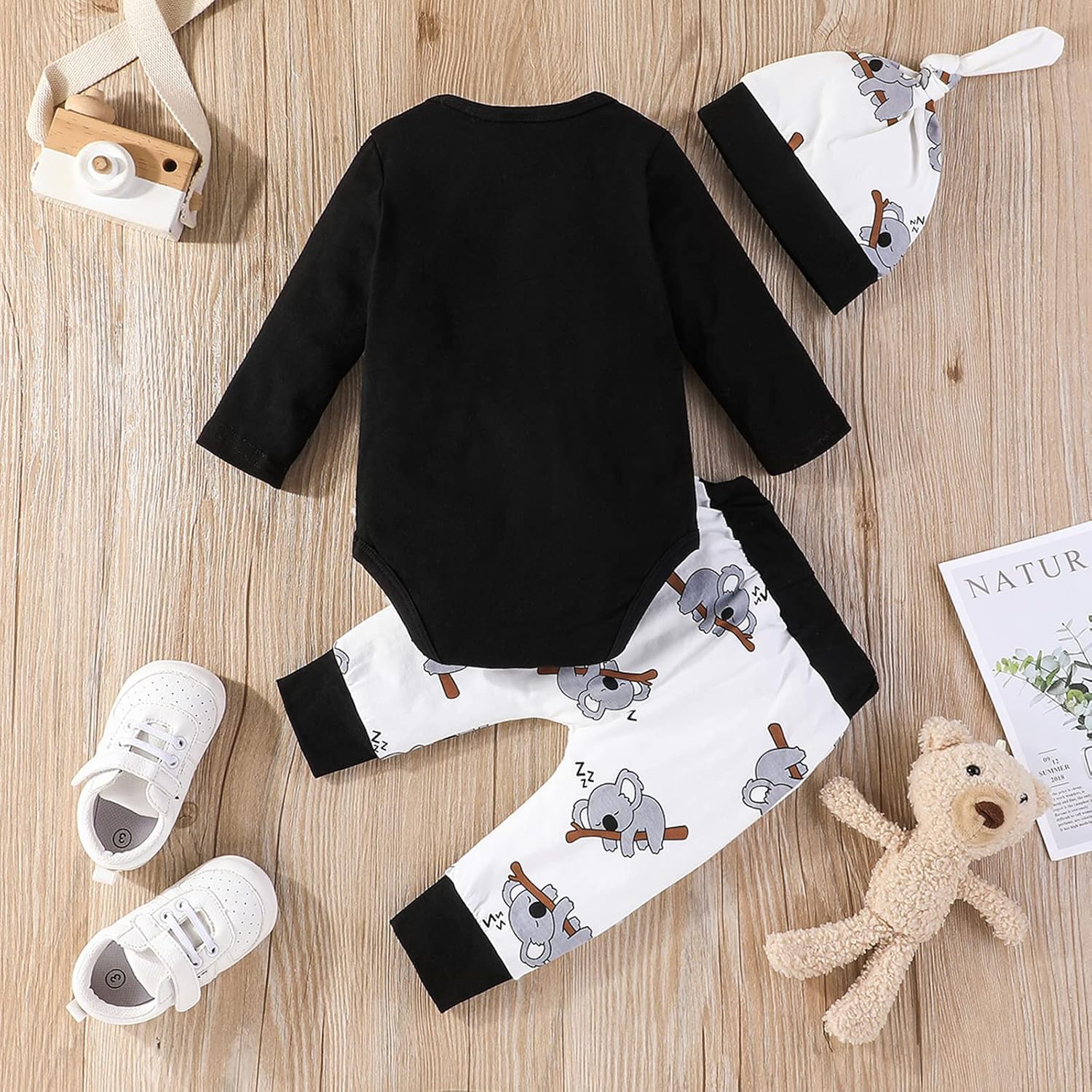 Cute Koala Romper Set for Baby