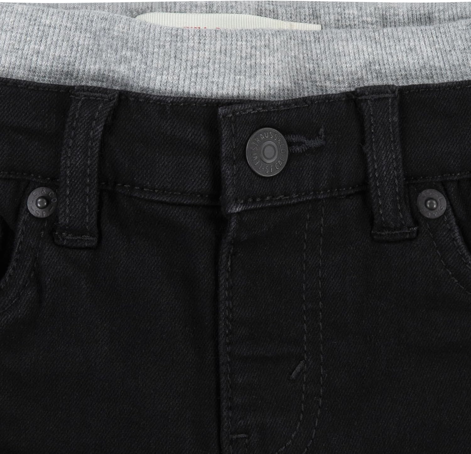 Perfect Pair of 5-Pocket Pull-On Jeans for Baby Toddler