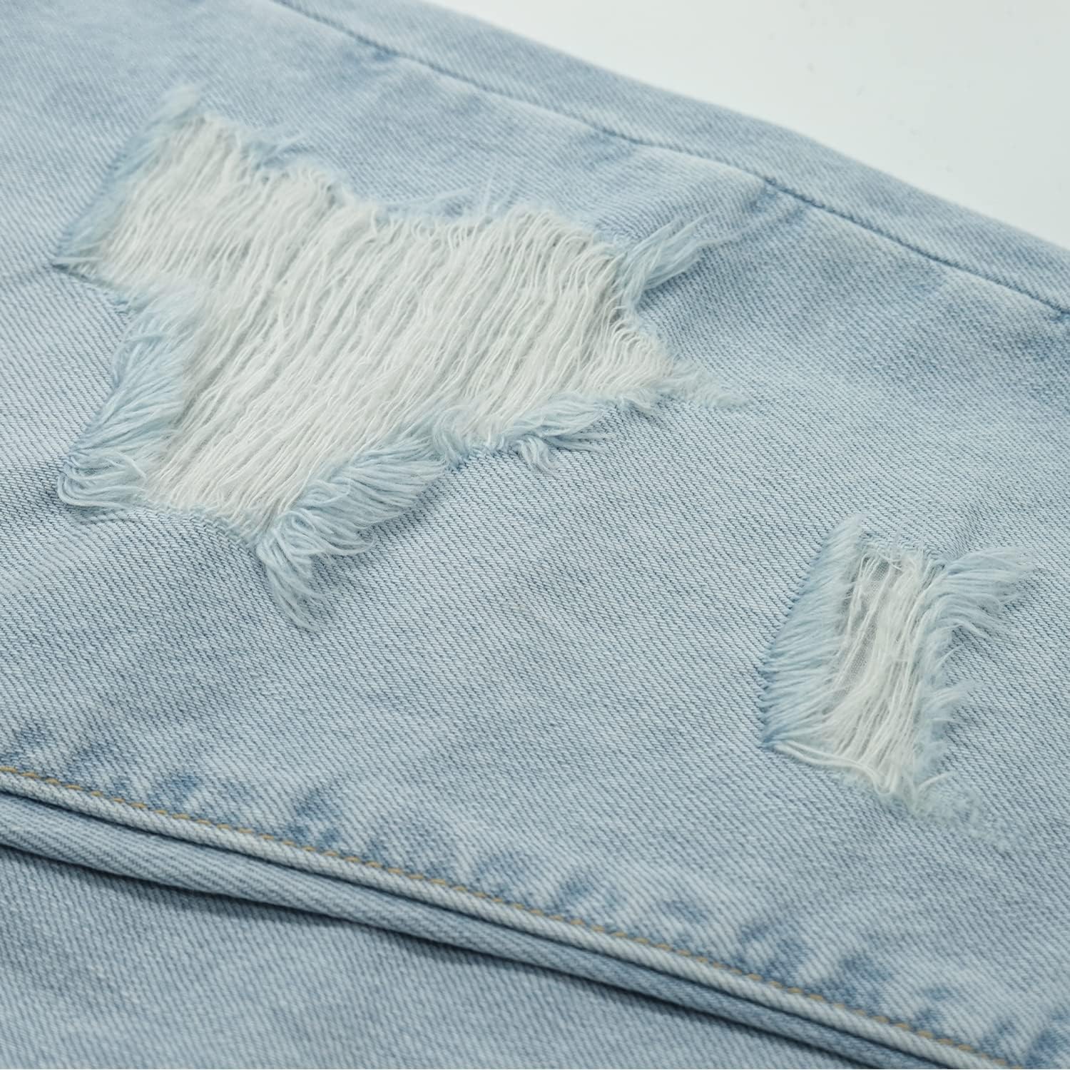 Stylish Distressed Jeans for Growing Boys Soft Breathable and Fashionable