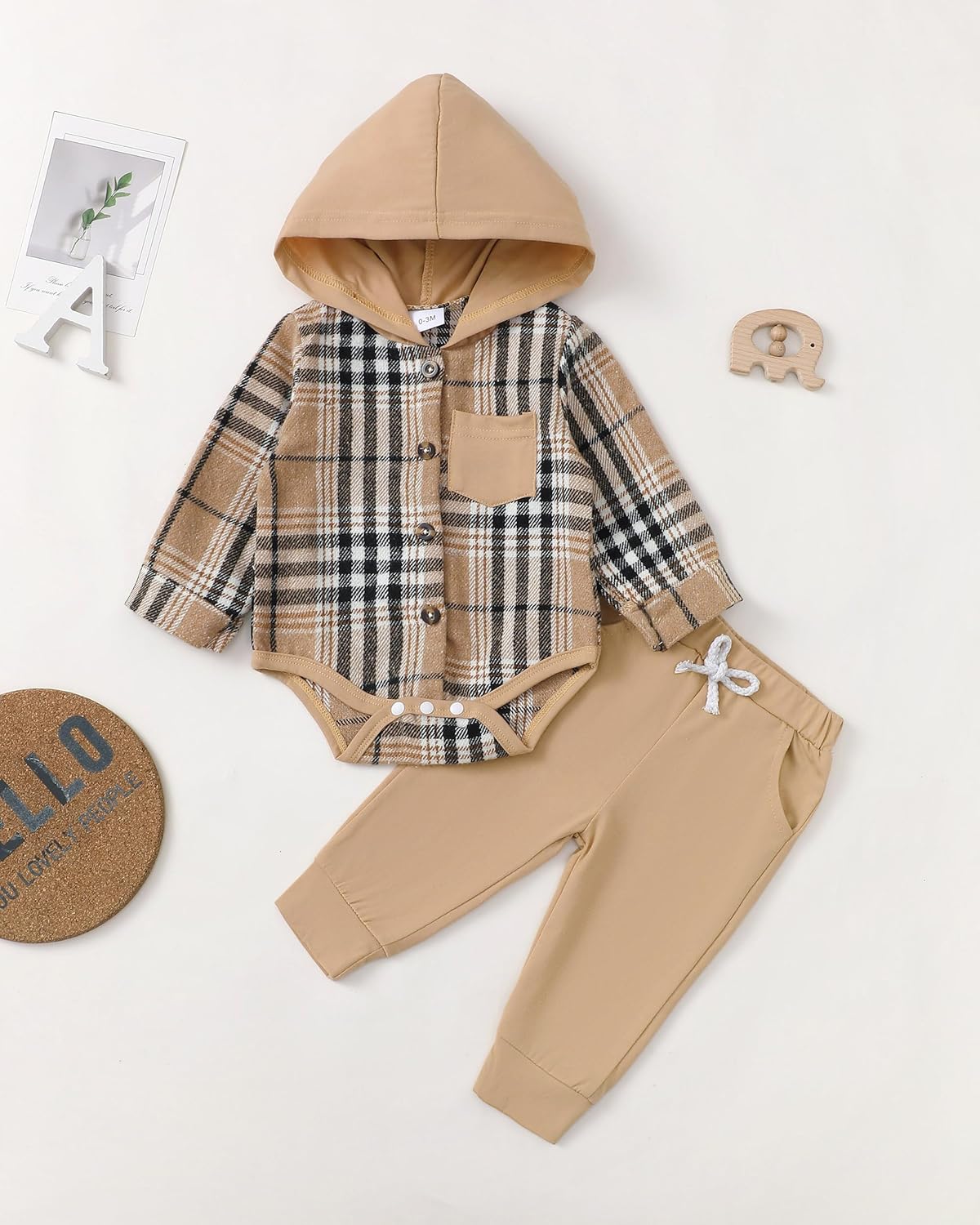 Renotemy Newborn Baby Boy Clothes - Soft Cotton Mix