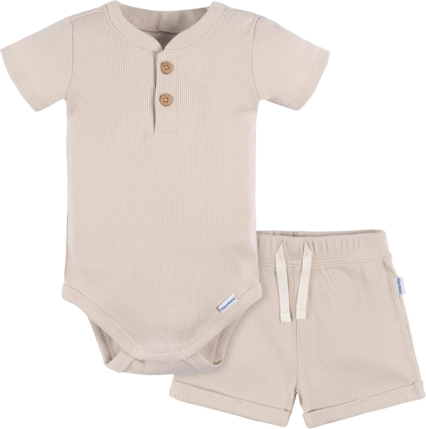 Gerber Baby Bodysuit Short Set