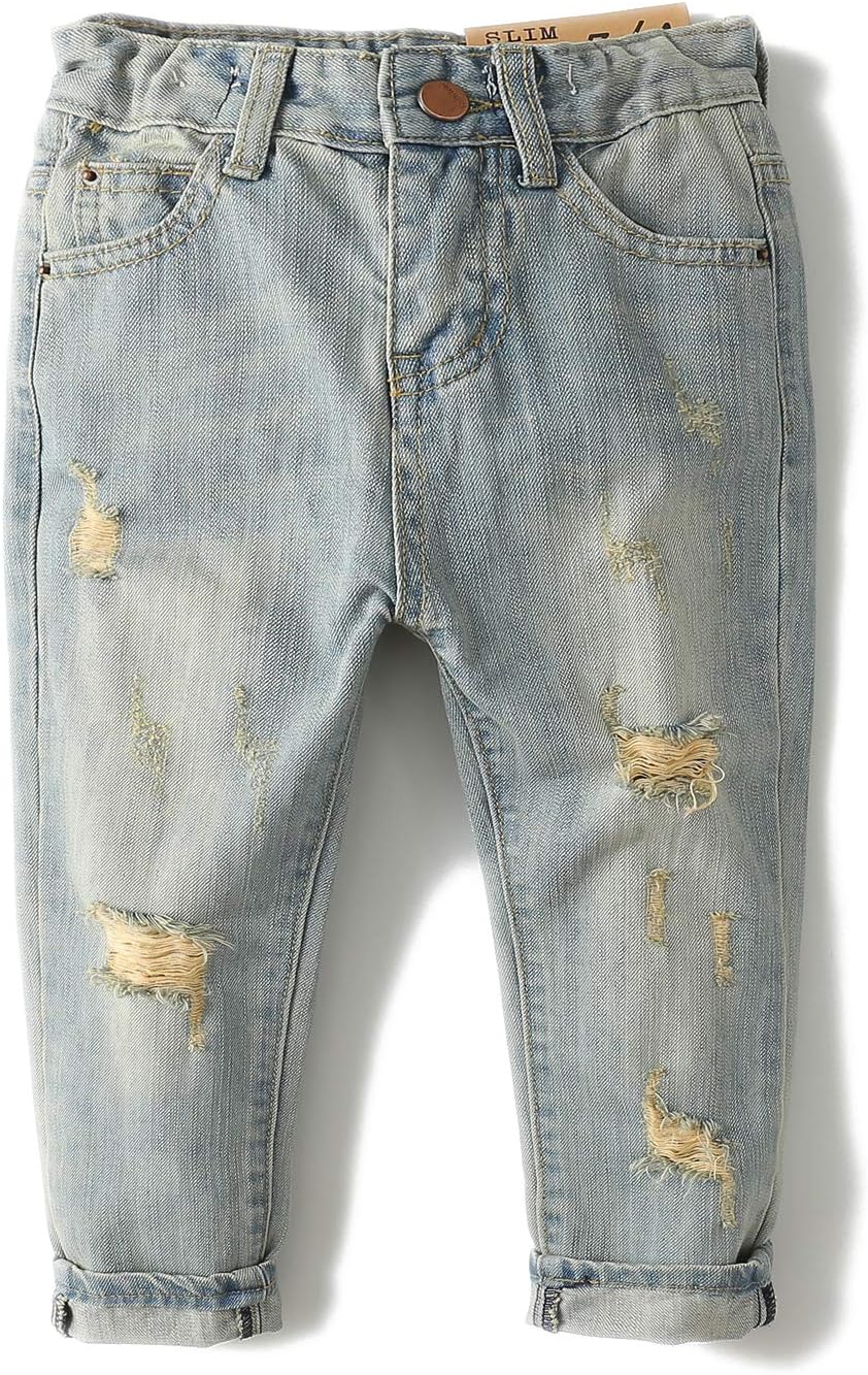 KIDSCOOL SPACE Stone-Washed Jeans