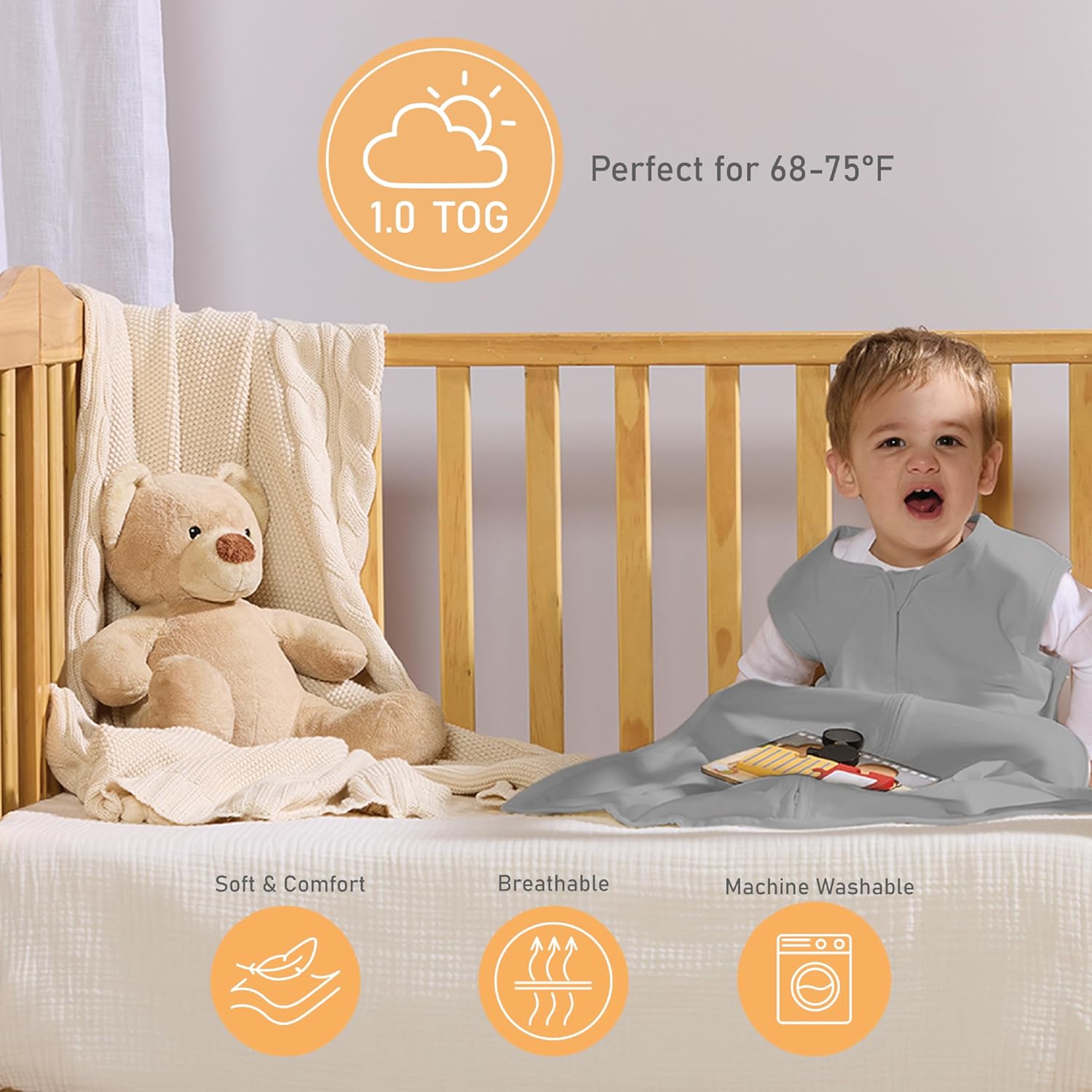 4-Piece Comfy Set for NewbornBoy