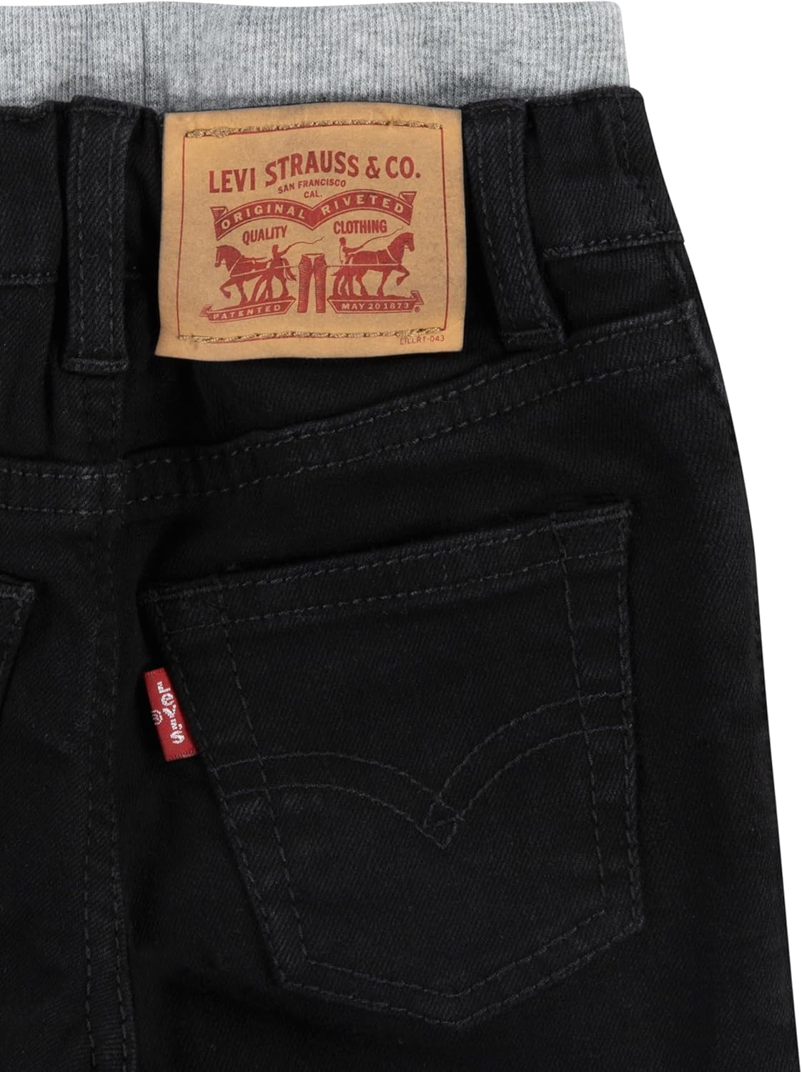 Perfect Pair of 5-Pocket Pull-On Jeans for Baby Toddler