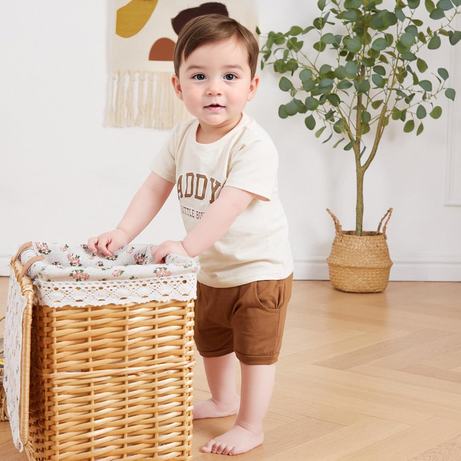 Kupretty Baby Boys Summer Outfit 2-Piece Set