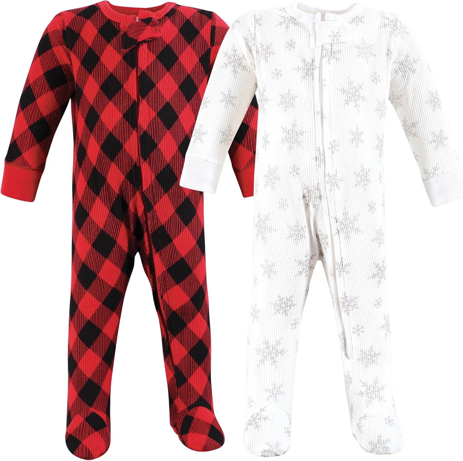 Hudson Baby Thermal Unisex Sleep Play 2pk