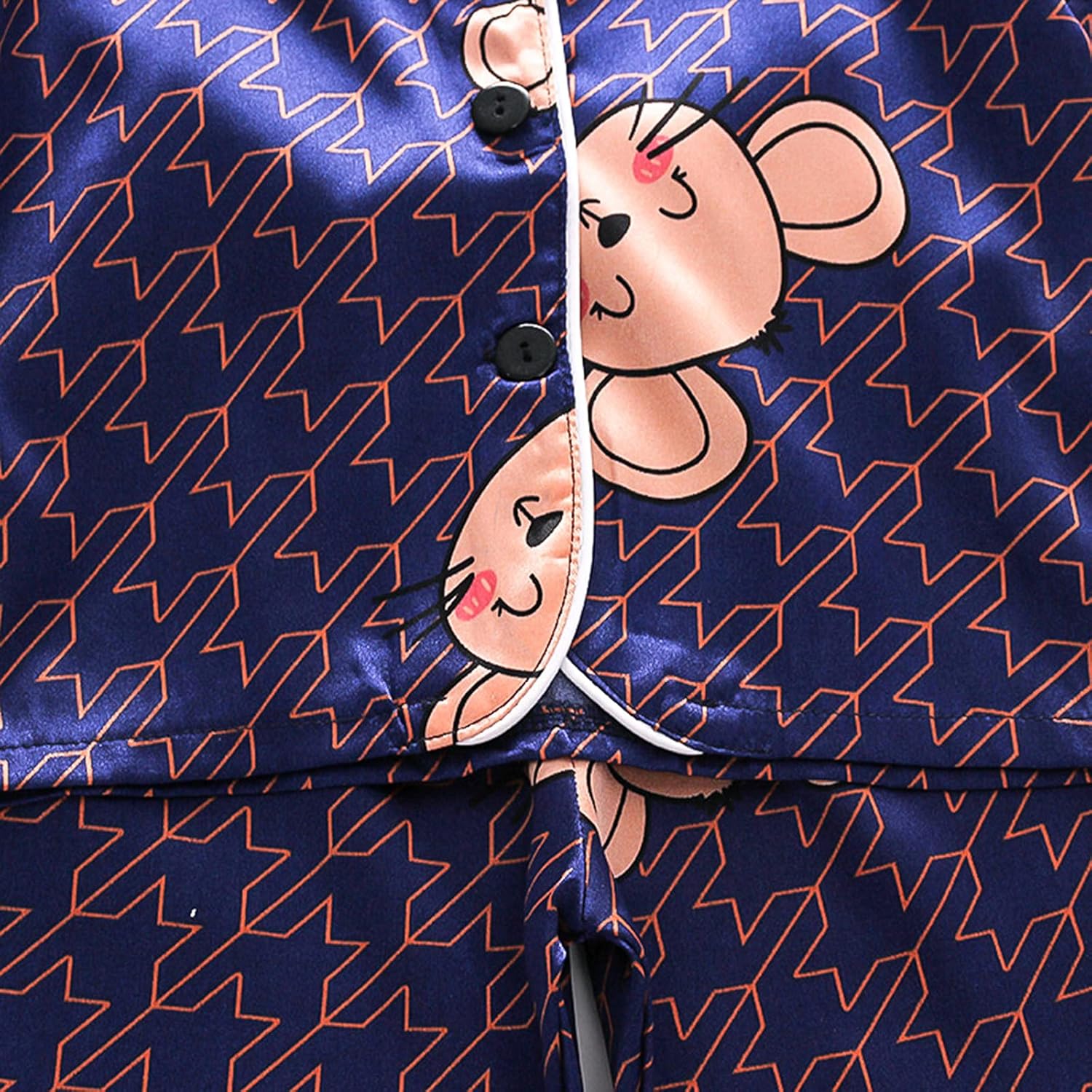 Navy Pajama Set for Babies 12-24 Months