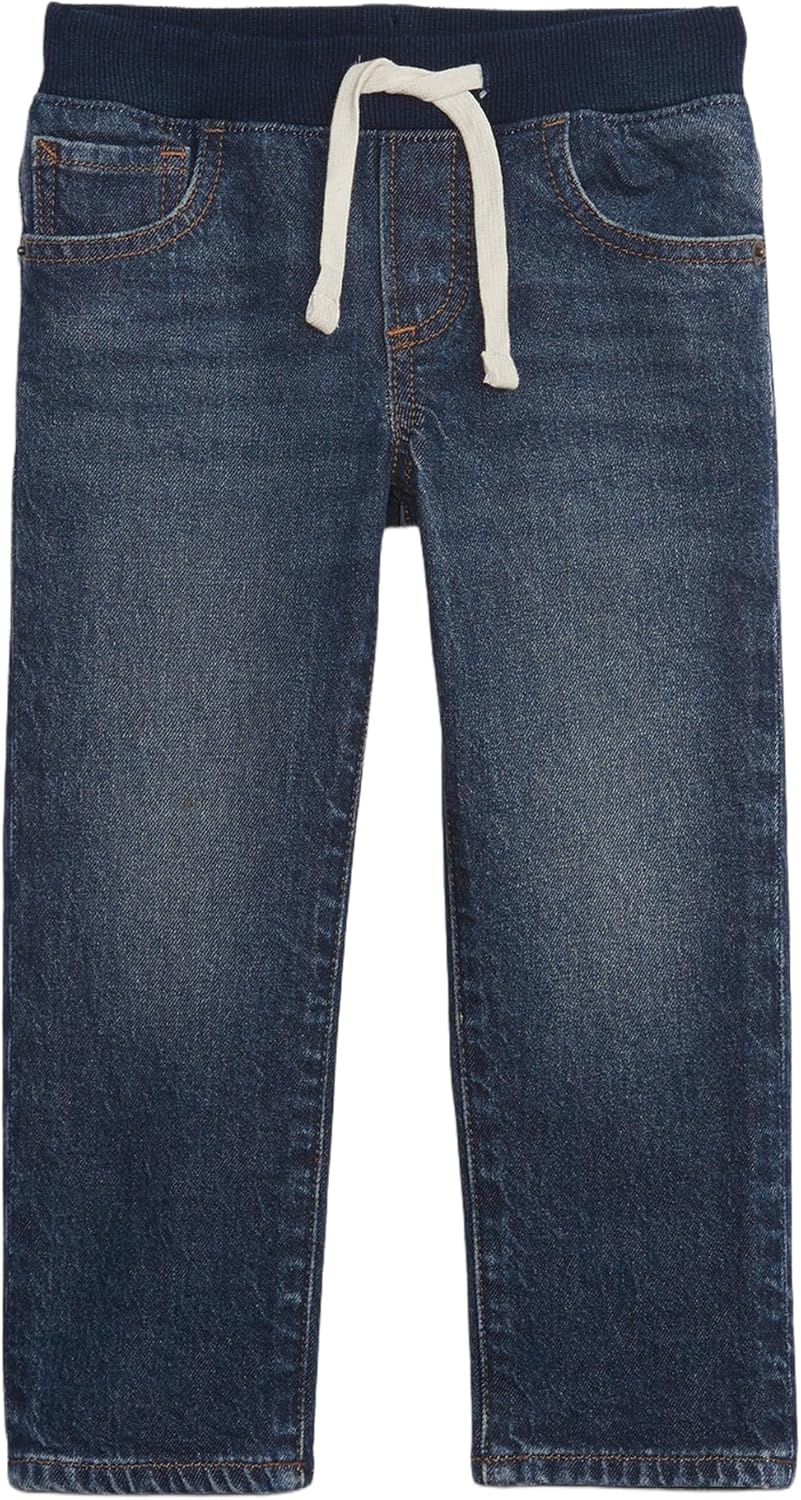 GAP Baby Boys Slim Pull-On Jeans