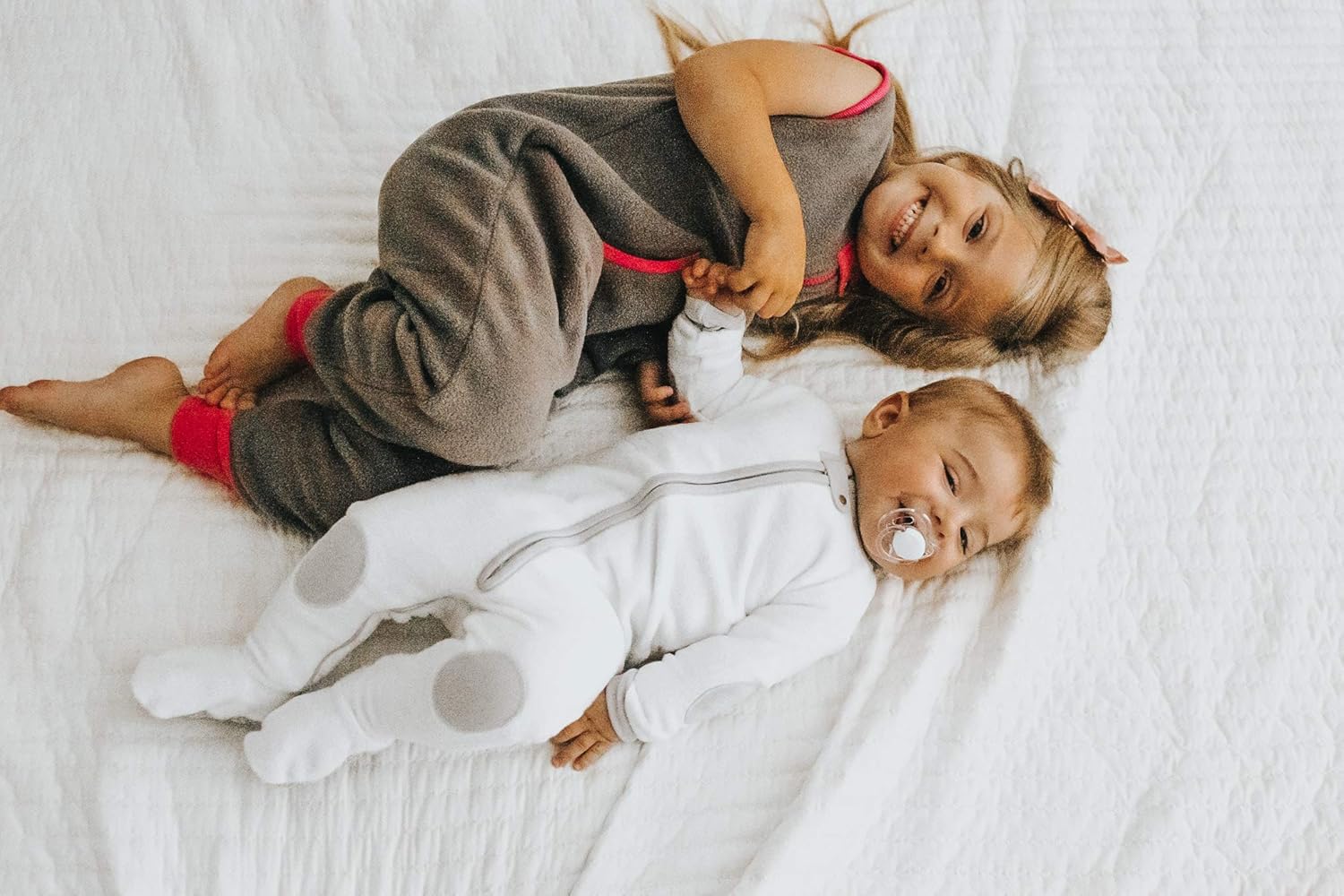 Baby Deedee Double Zipper Pajamas Sleepy Cuddly Footies Easy Changing Safe and Cozy