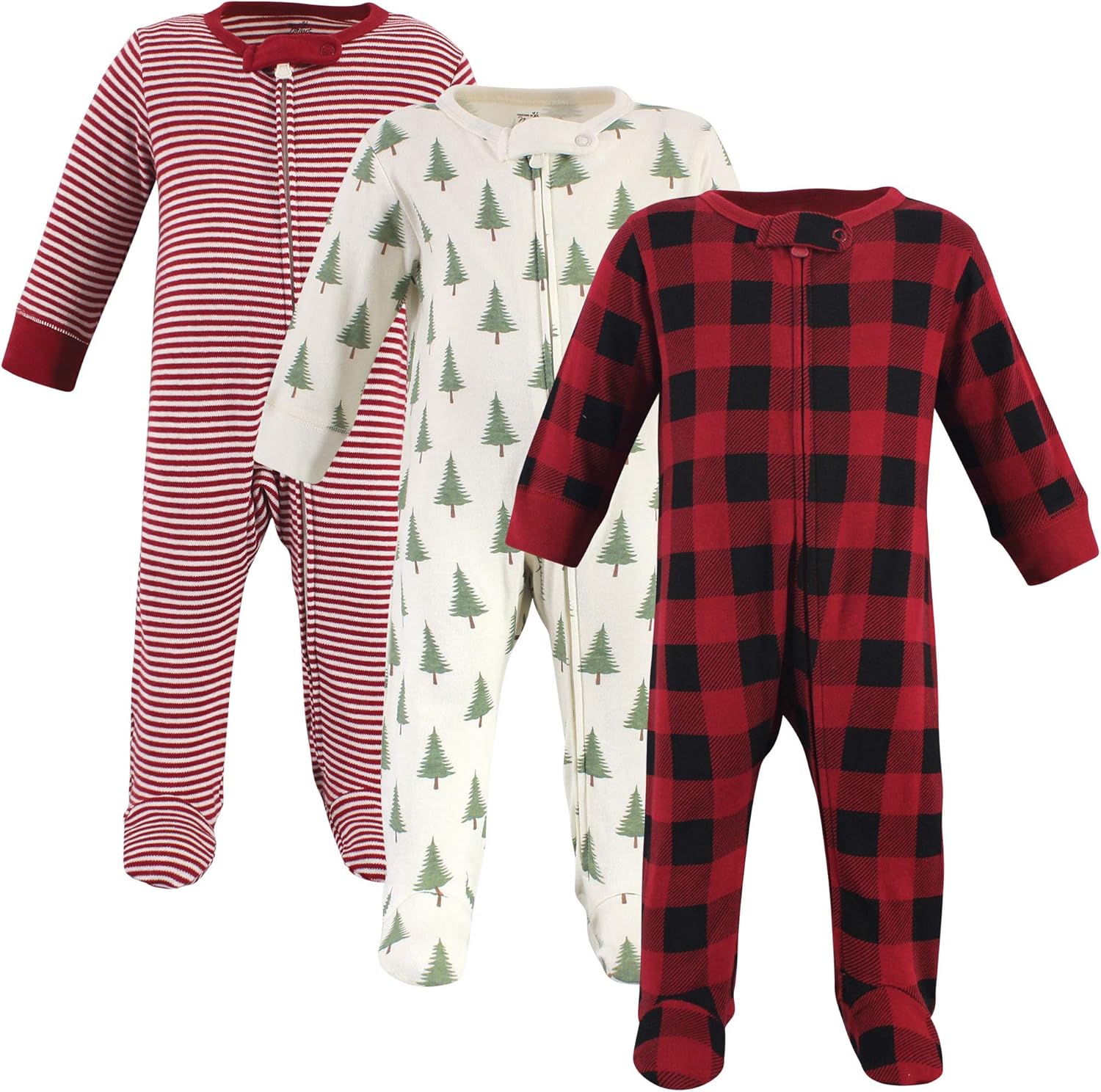 Touched by Nature Baby Girls Organic Cotton Sleep Play Set