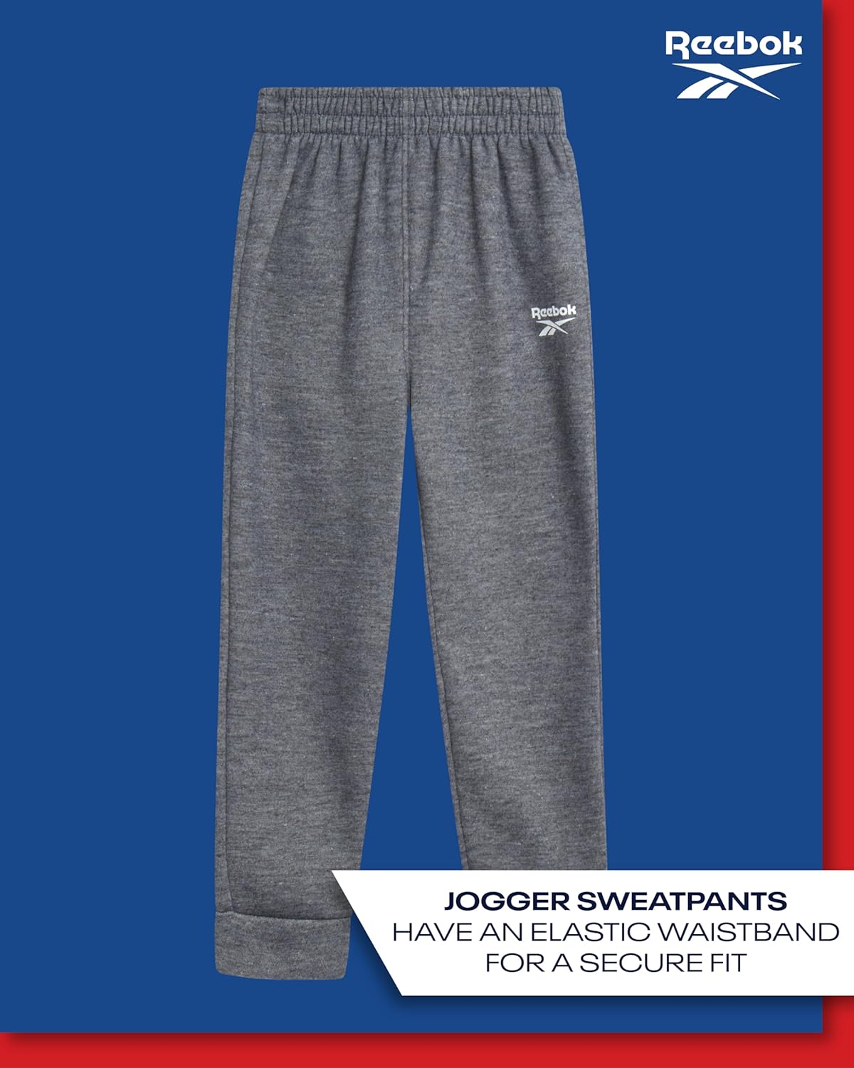 Reebok toddler boys fleece sweatshirt and jogger set