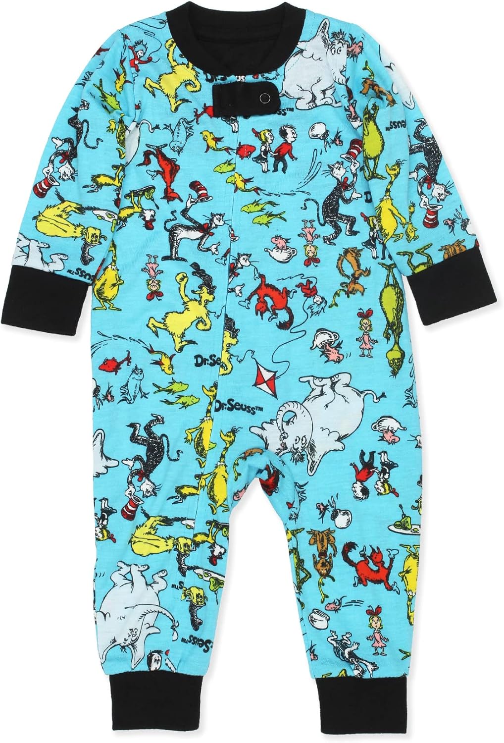 Big Fat Grinch Sleepover Pajamas with Seuss Friends