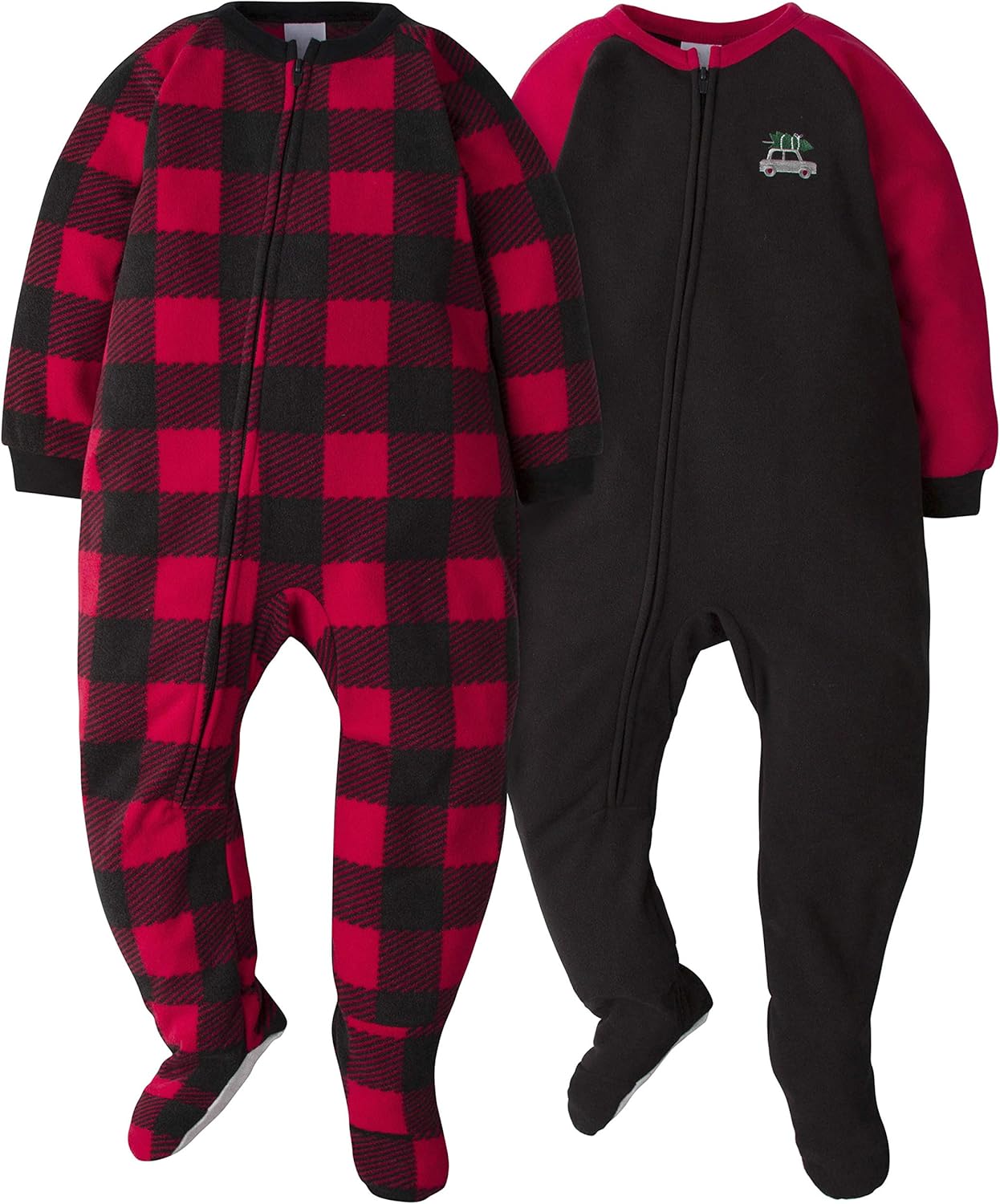 Comfortable Flame-Resistant Toddler Pajamas 2-Pack