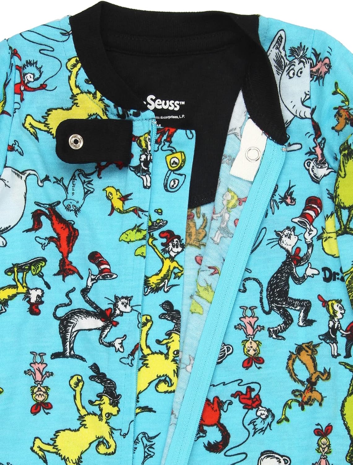 Big Fat Grinch Sleepover Pajamas with Seuss Friends