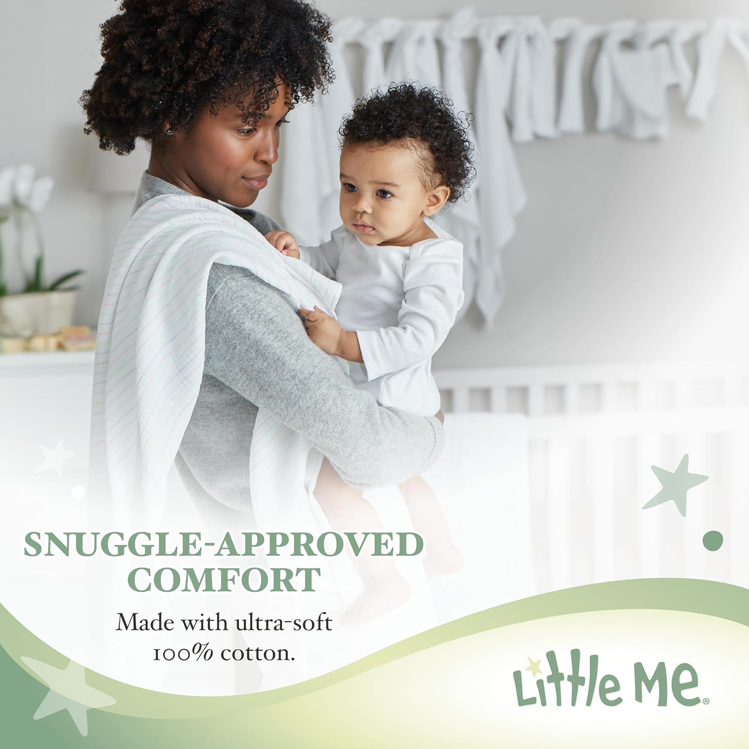 Little Me Neutral Footie Set