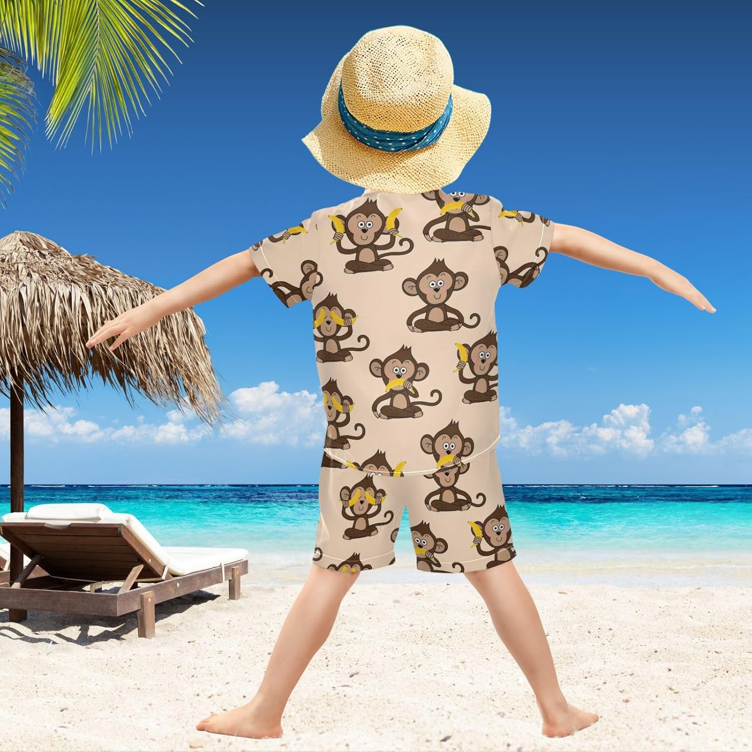 Colorful Boys Beach Shirts