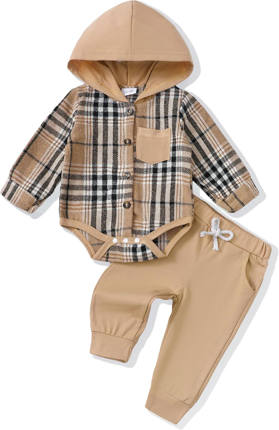 Renotemy Newborn Baby Boy Clothes - Soft Cotton Mix