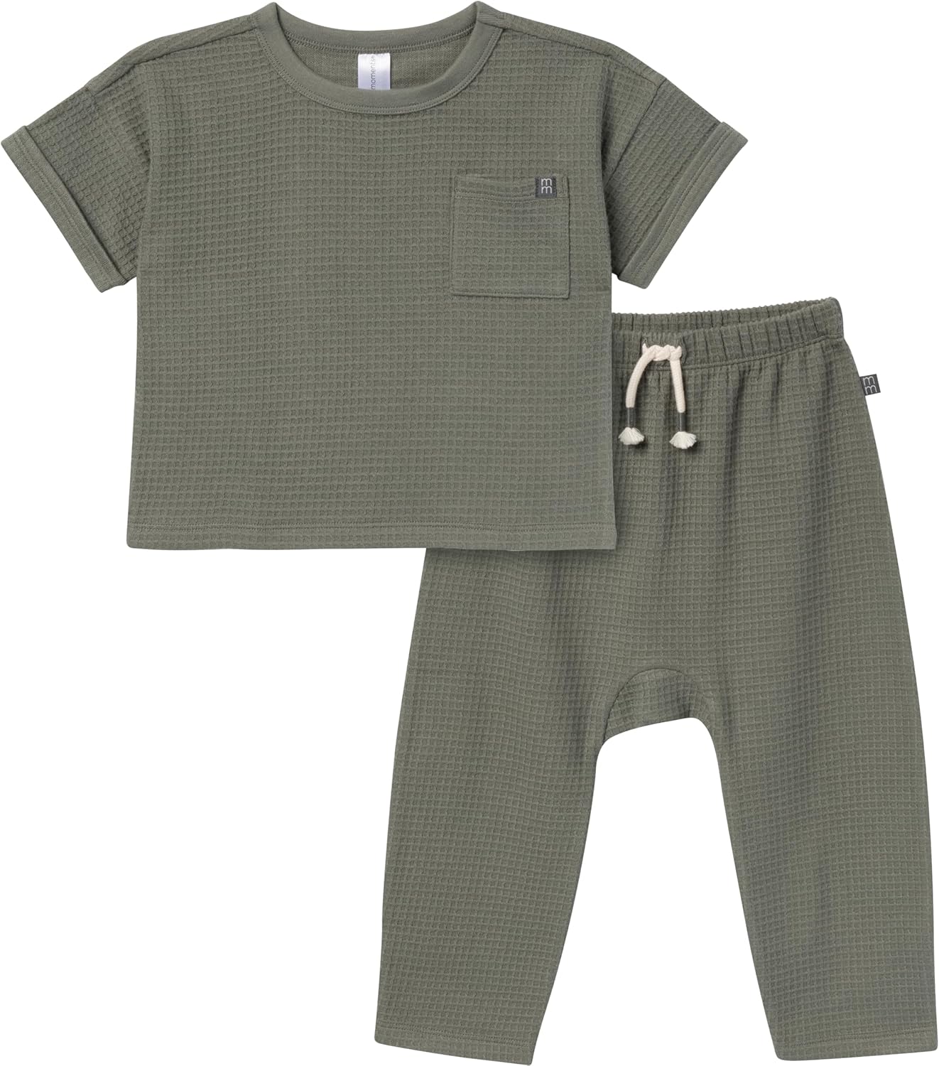 Modern Moments Honey Comb Baby Boys Knit Set